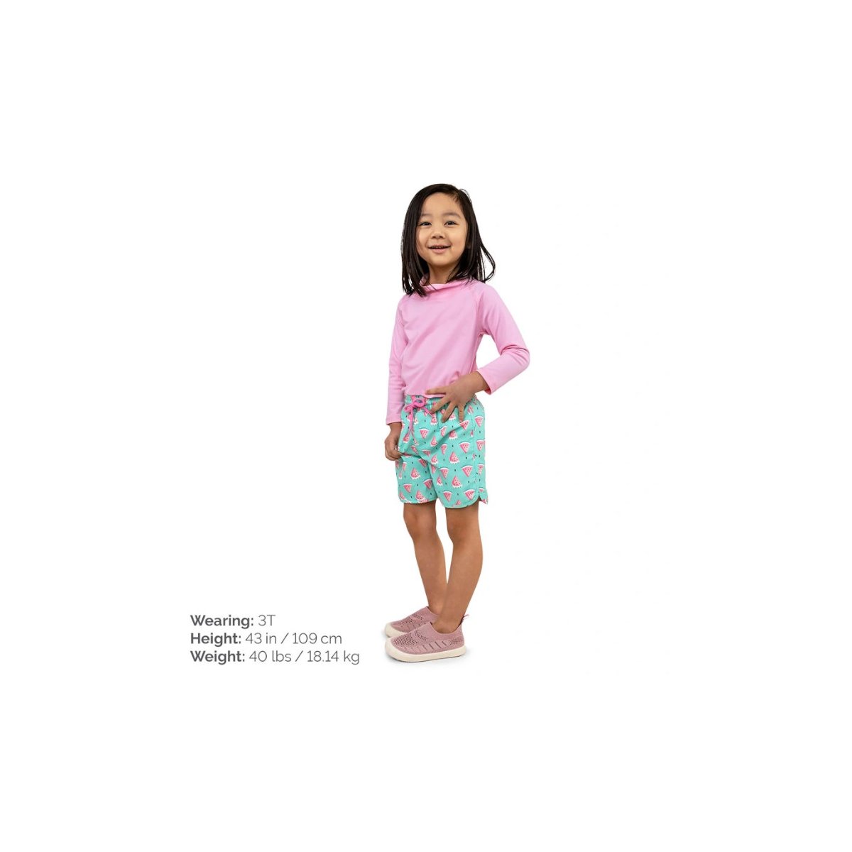 Long Sleeve UV Top - Pink