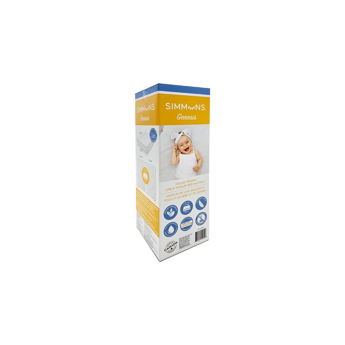 GENESIS in a Box 10 Year Warranty Crib Mattress