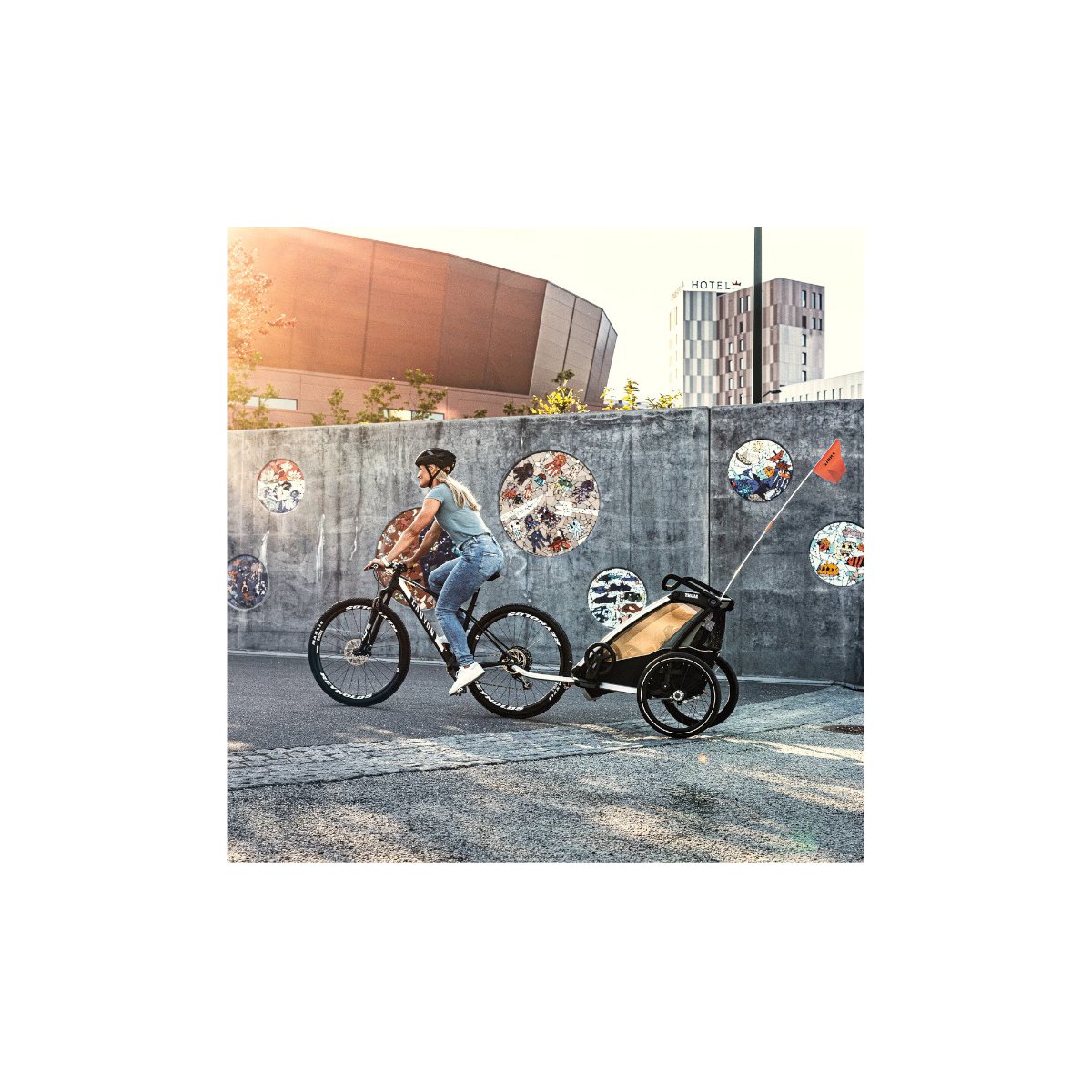 Chariot Lite 2 Trailer Jogging  - Agave