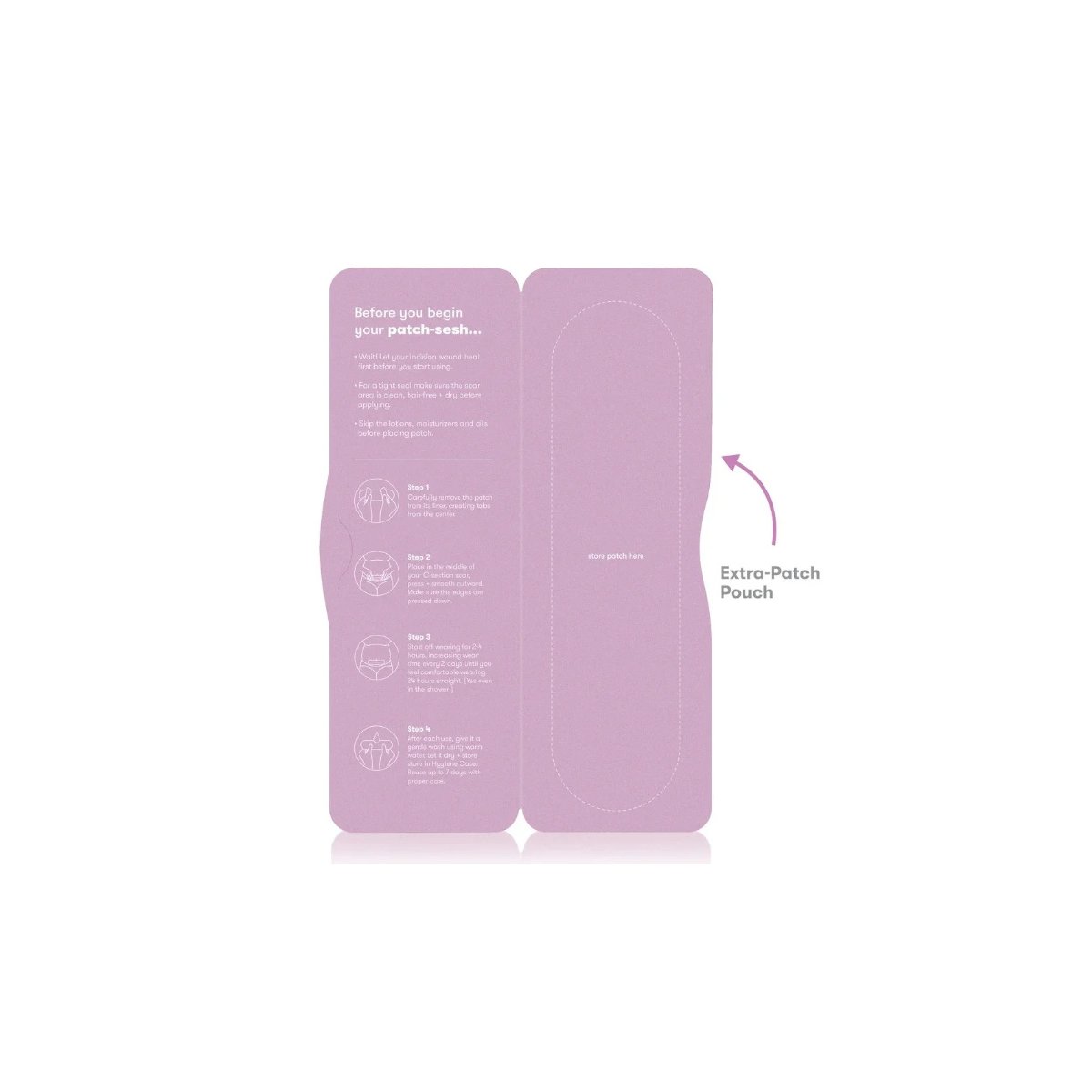 C-Section Silicone Scar Patches 6pk