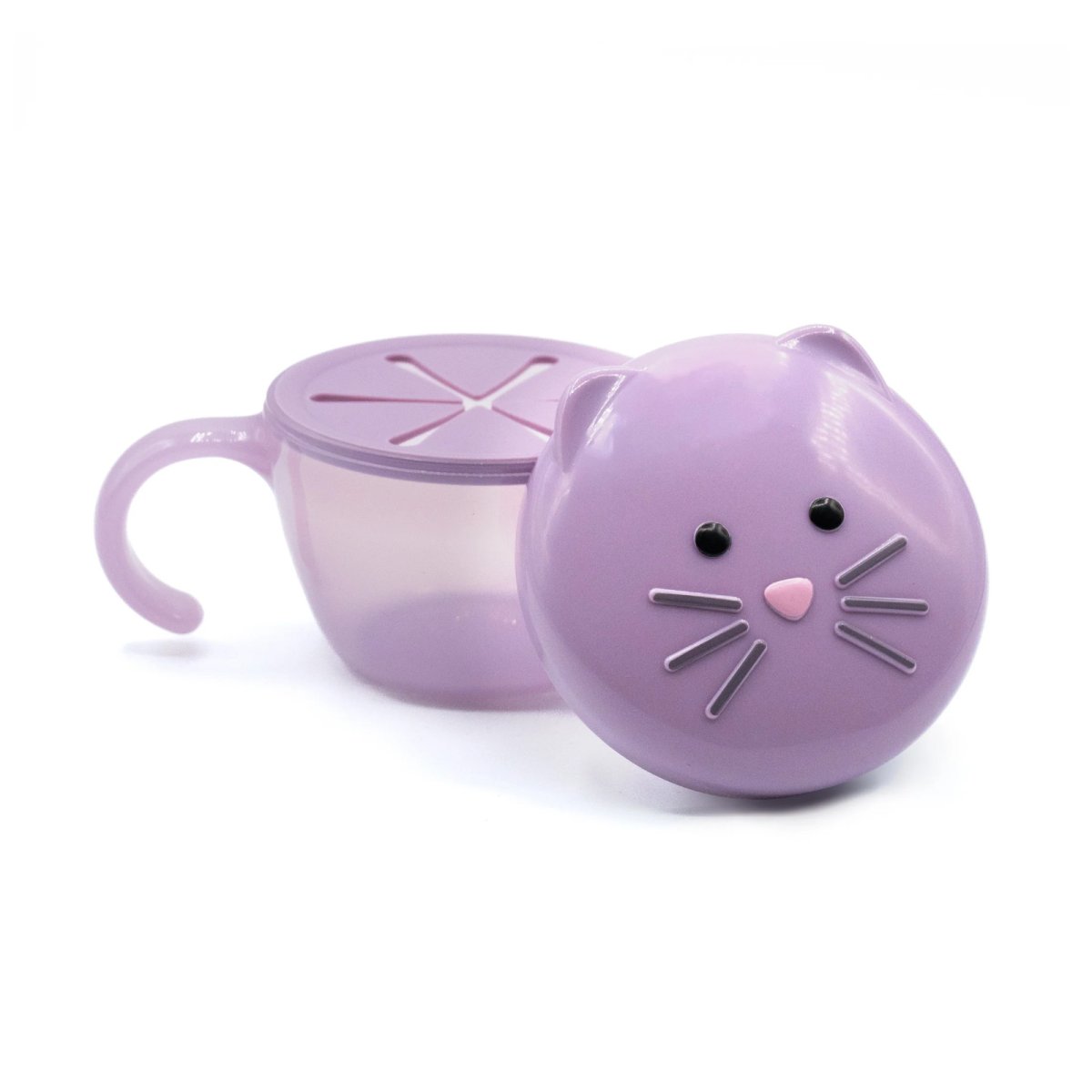 Snack Container with Finger Trap - Bulldog