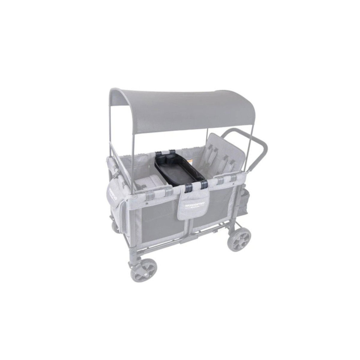 Double Sided Snack/Activity Tray with 2 Cup Holders for W2 & W1