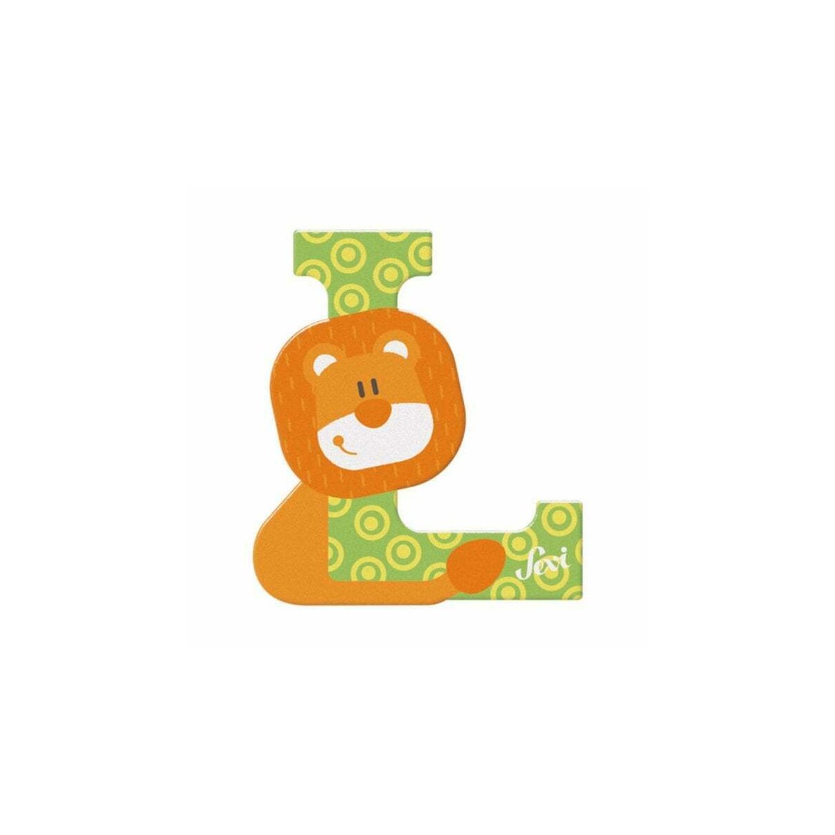 Animal Wooden Letter - L