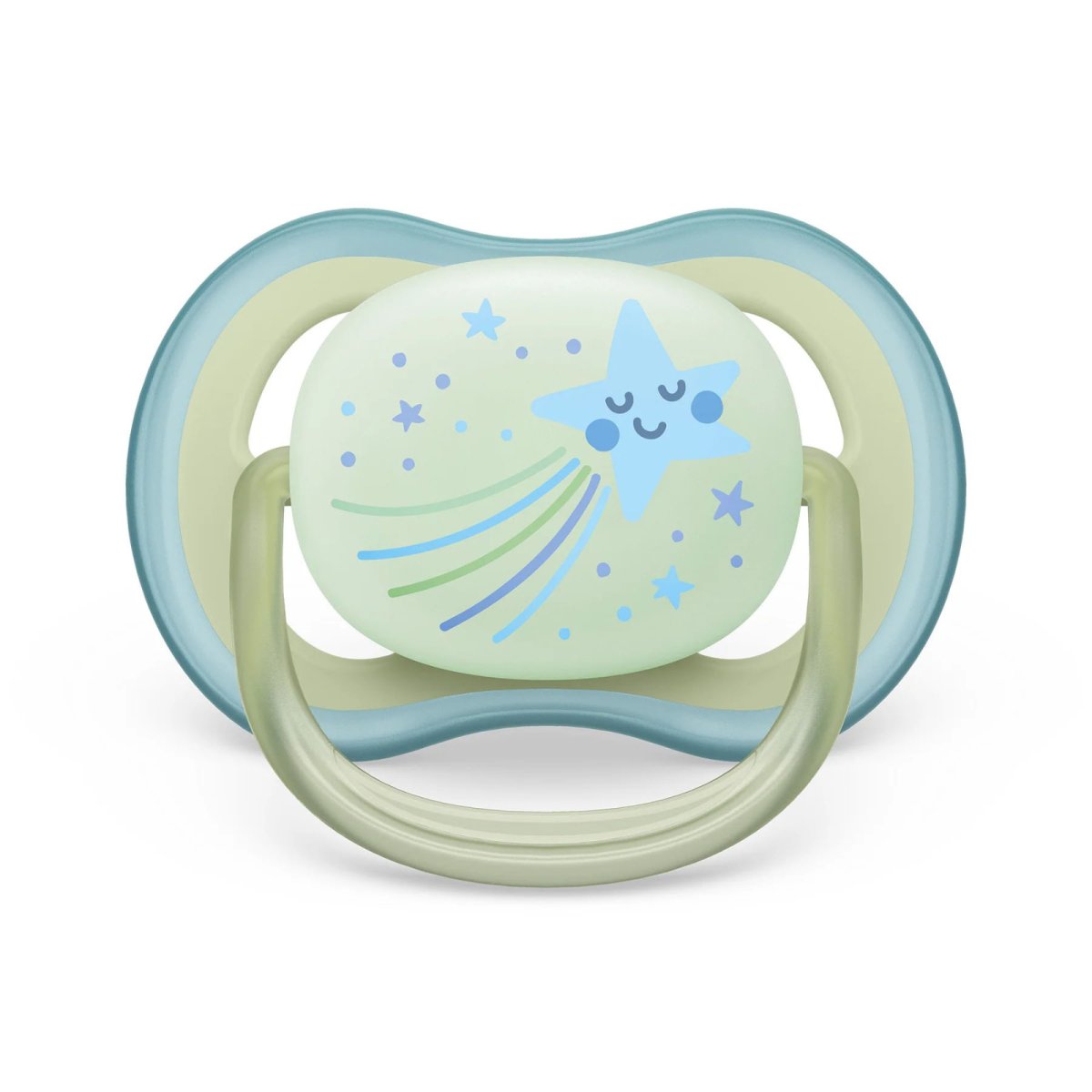 Ultra Air Pacifier Night 2 Pack - 0-6M - Star/Owl