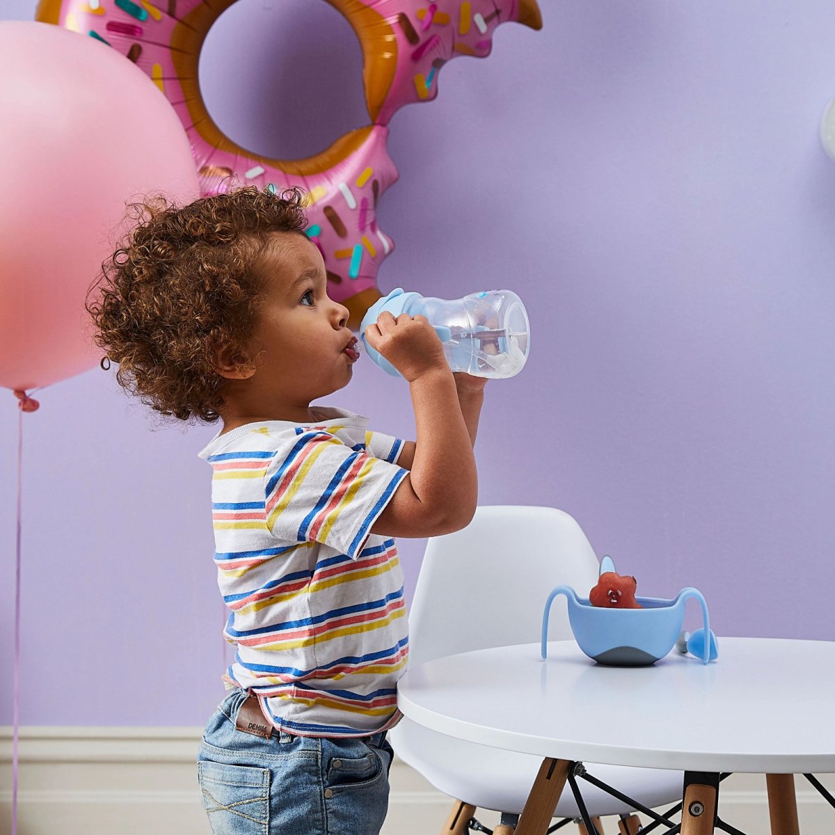 Sippy Straw Cup 240ml - Boysenberry