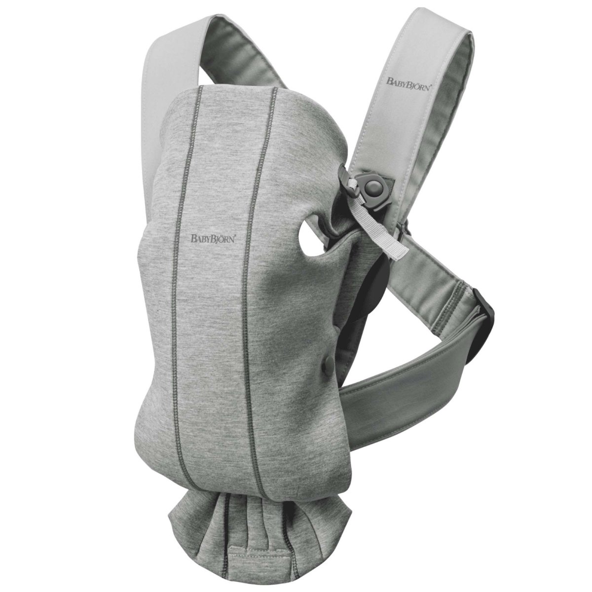 Baby Carrier Mini - 3D Jersey, Light Grey