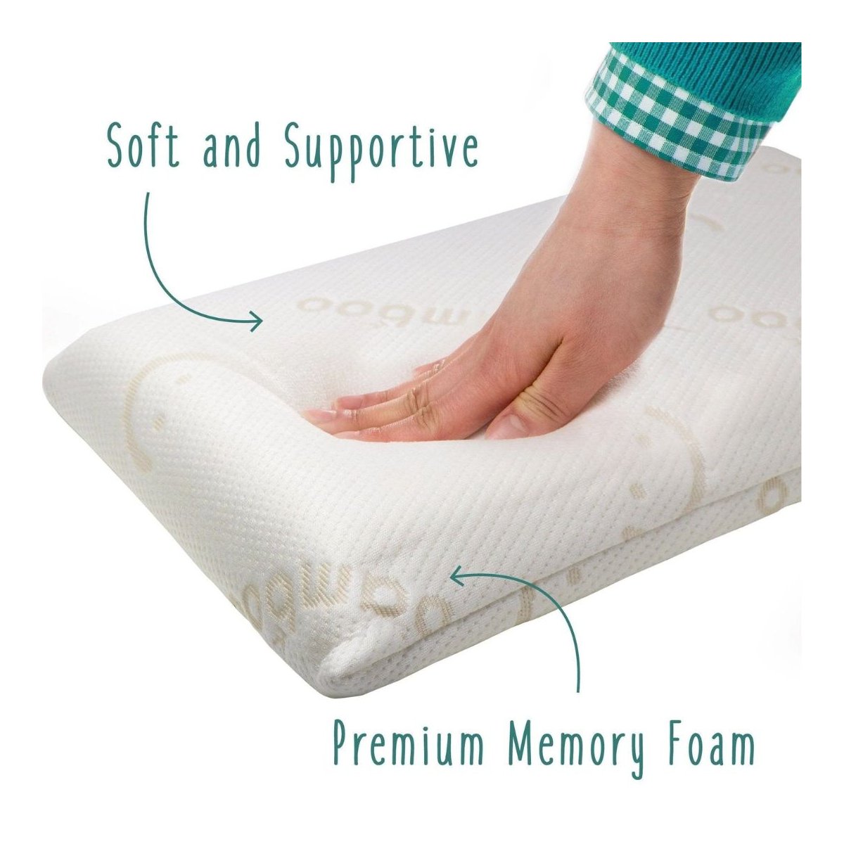 Big Kid Pillow With Bamboo Pillow Case