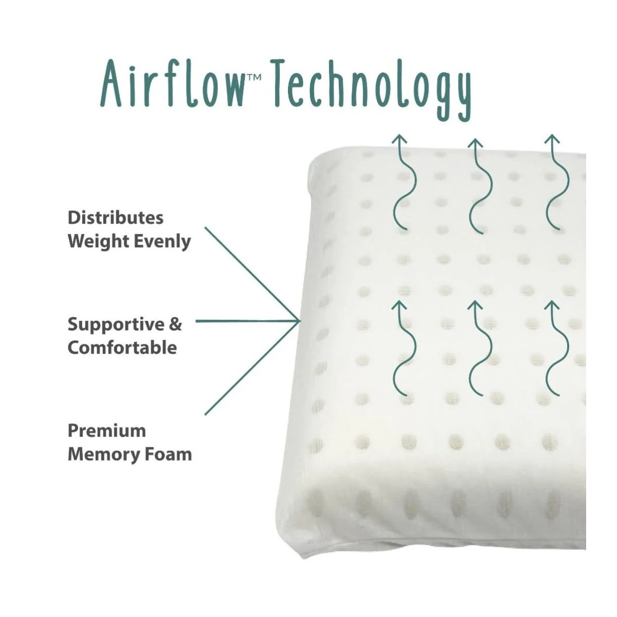 Big Kid Pillow With Bamboo Pillow Case
