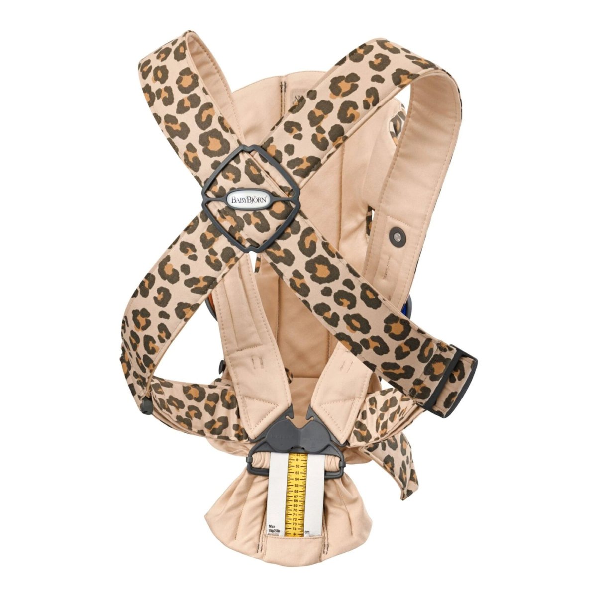 Baby Carrier Mini - Cotton, Beige Leopard