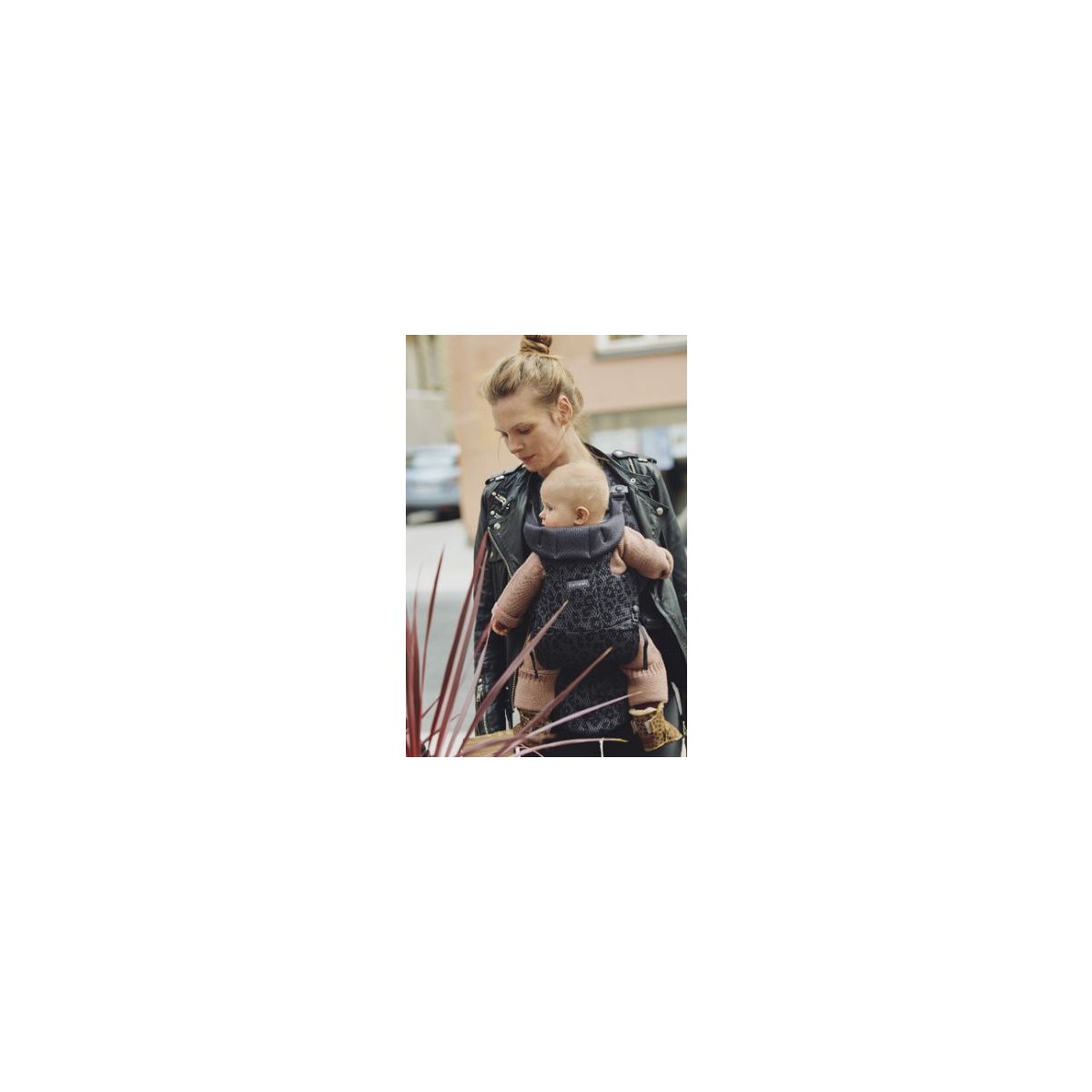 Carrier Free 3D Mesh - Anthracite Leopard