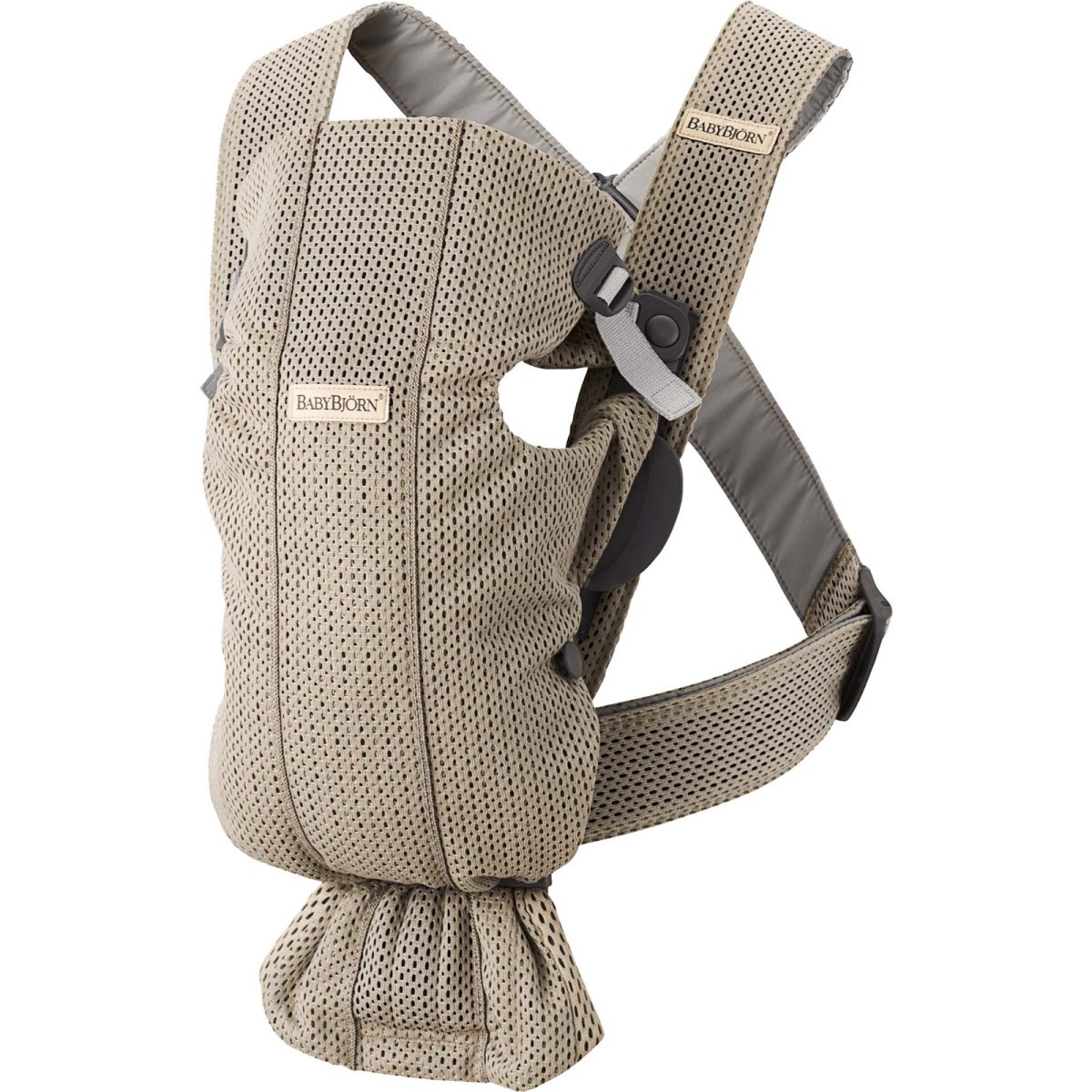 Baby Carrier Mini - 3D Mesh, Grey Beige
