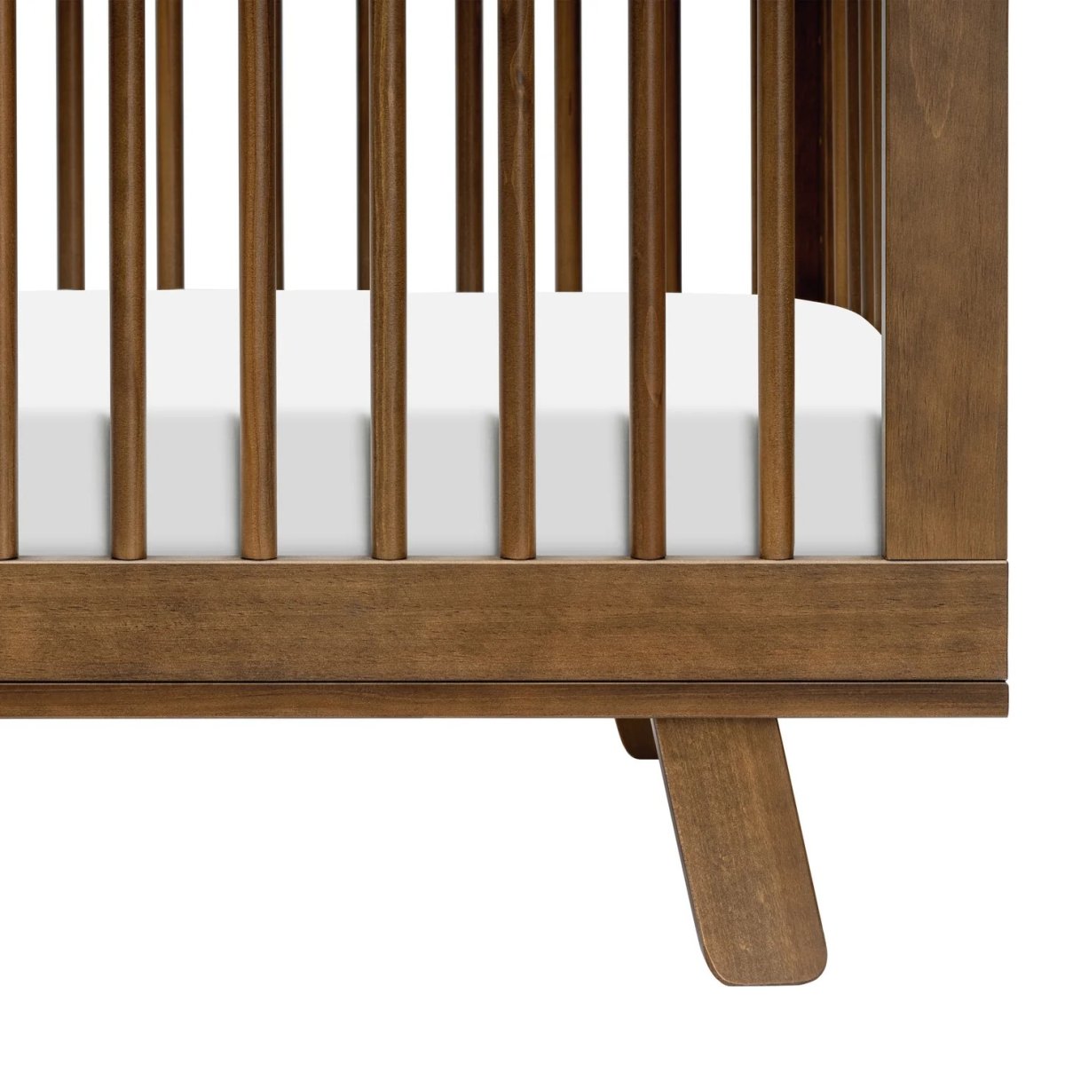 Scoot 3 In 1 Convertible Crib - Natural Walnut