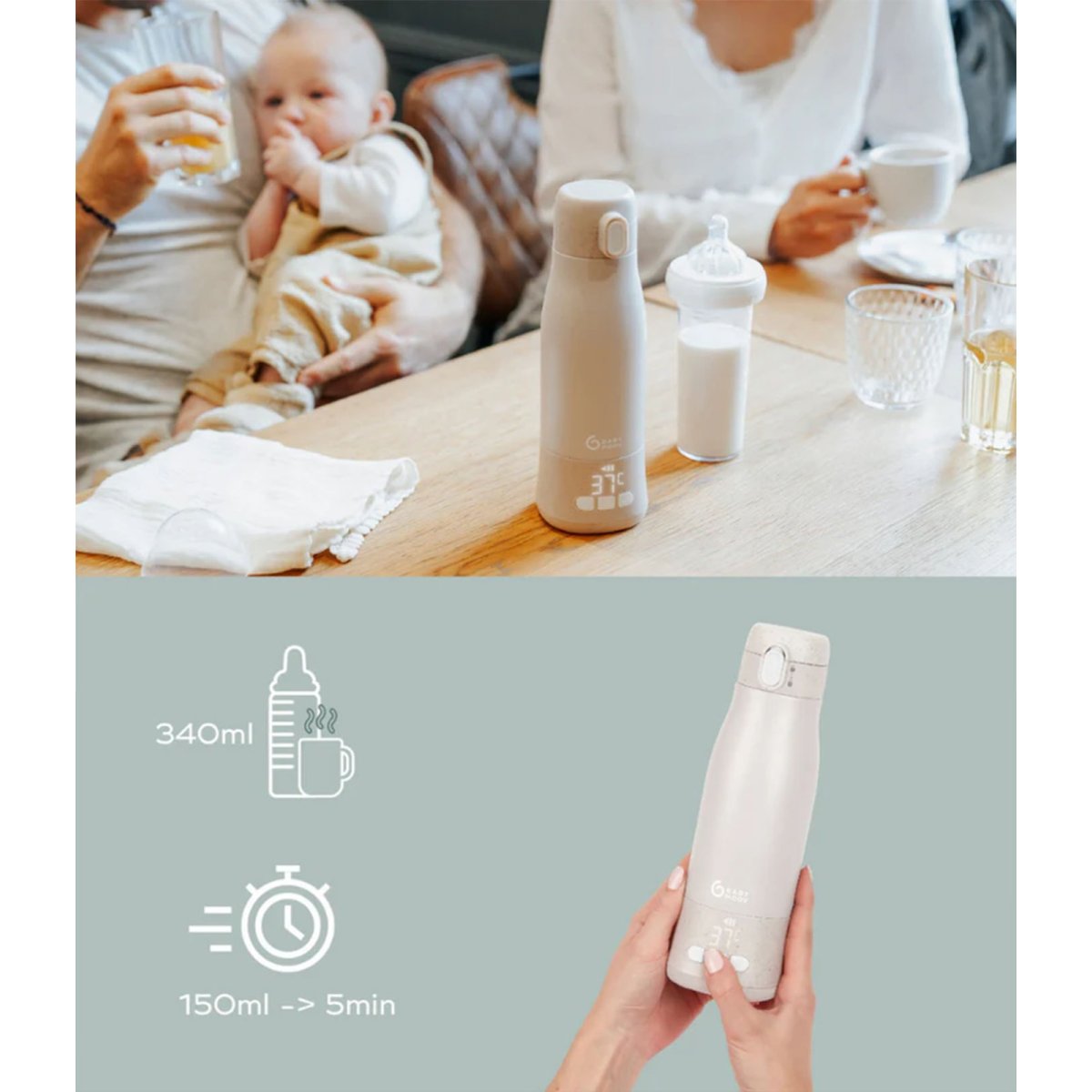 Moov & Feed Mineral Beige
