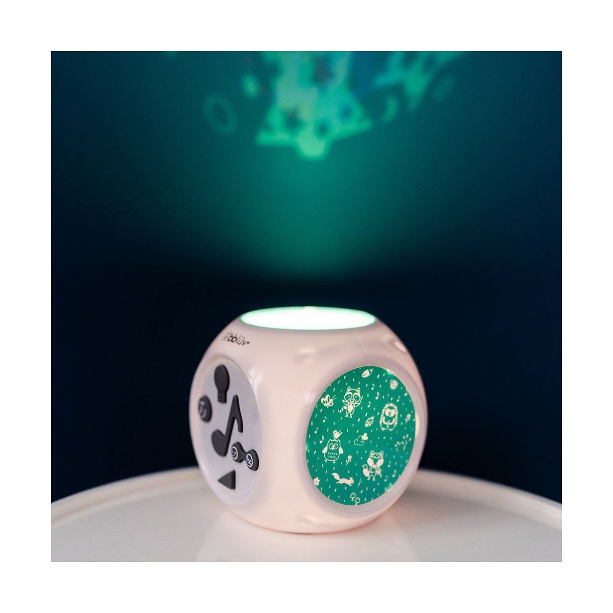 Kube Musical Night Light With Projection