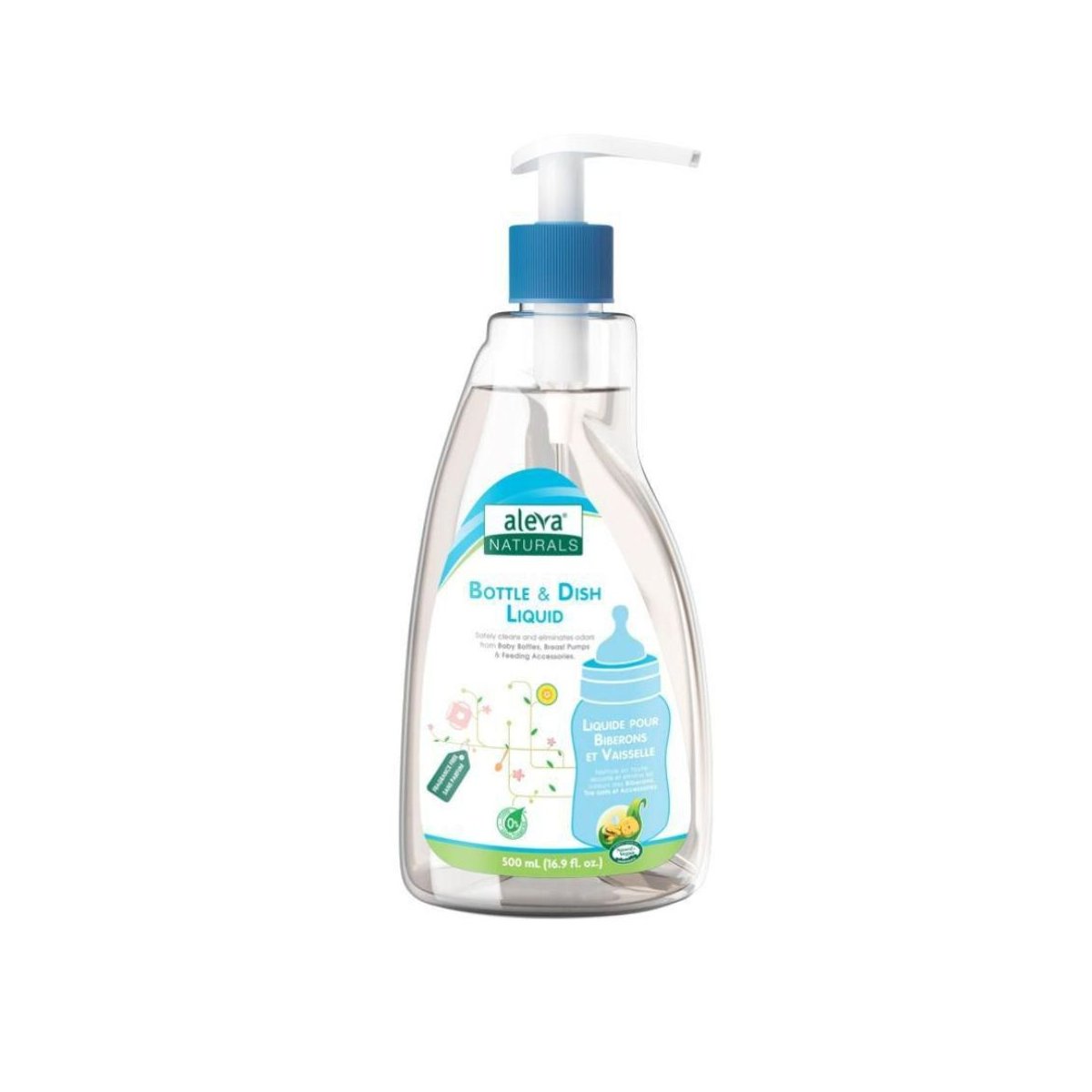 Bottle & Dish Liquid Fragrance Free 500mL