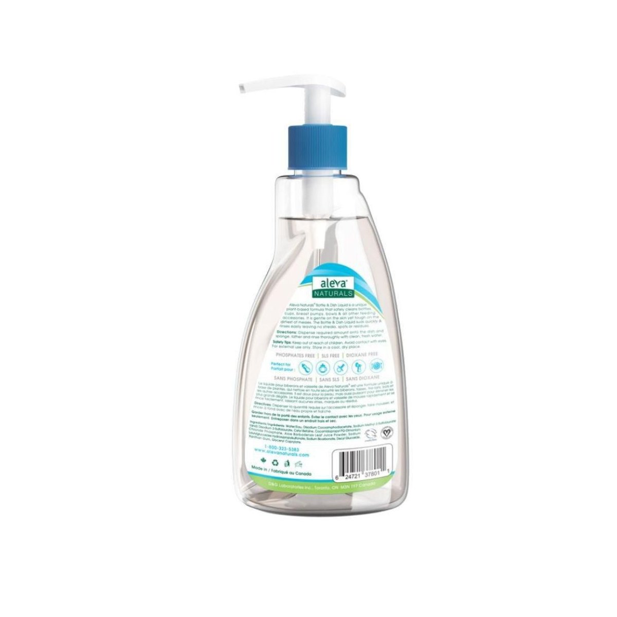 Bottle & Dish Liquid Fragrance Free 500mL