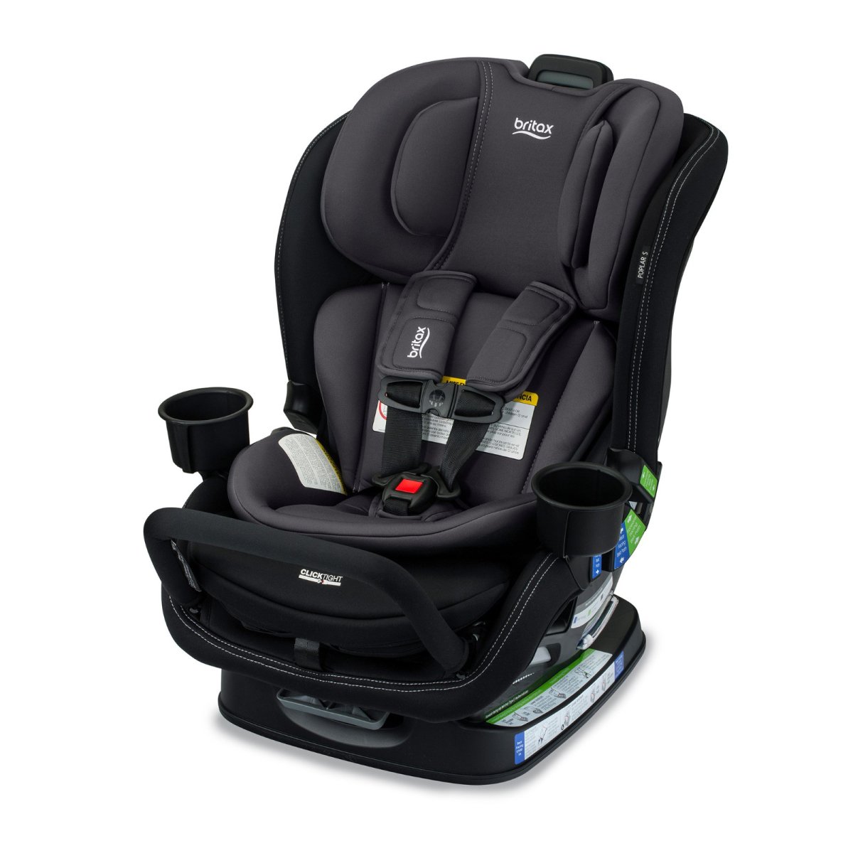 Poplar S Convertible Car Seat - Stone Onyx