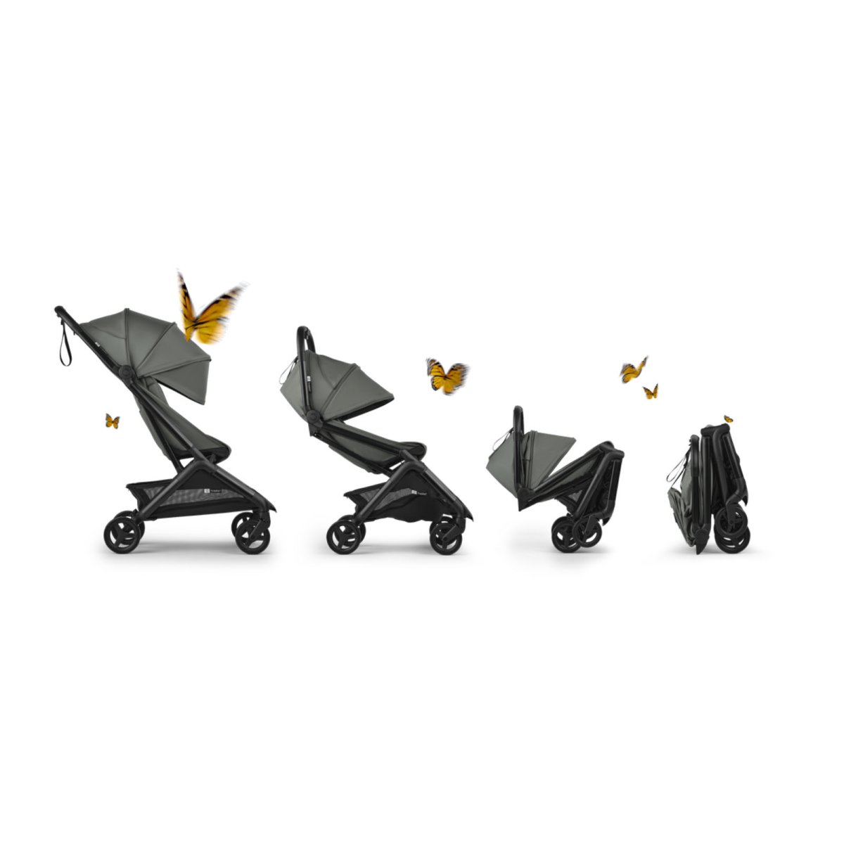Butterfly 2 Stroller - Forest Green Pre-Order