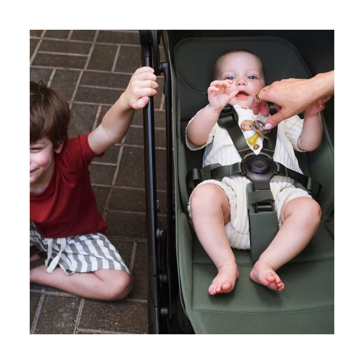 Butterfly 2 Stroller - Forest Green Pre-Order