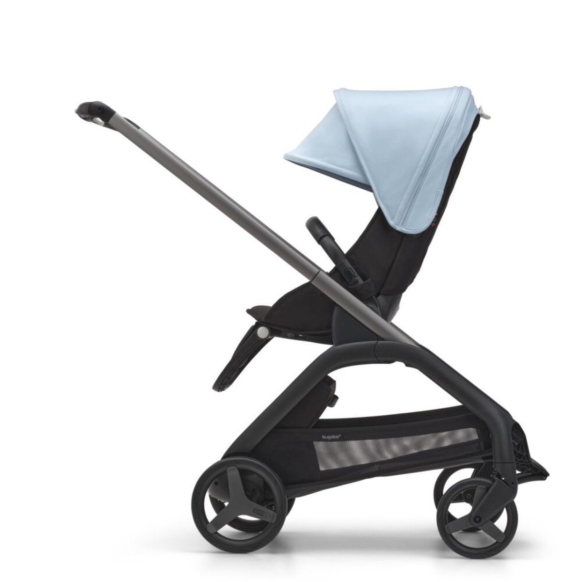 Dragonfly Seat Complete - Graphite/Midnight Black-Skyline Blue