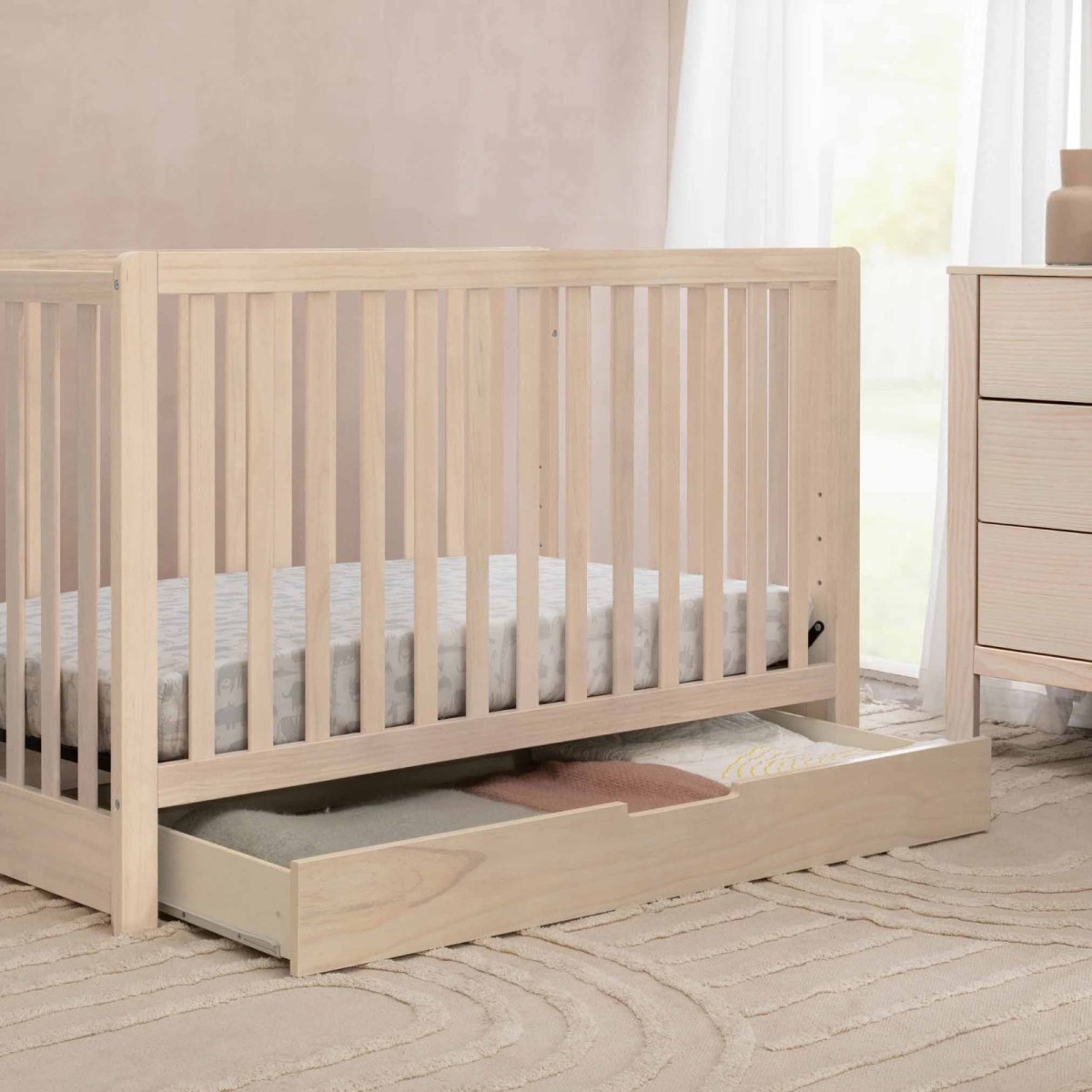 Colby 4 In 1 W/Trundle Full Size Washed Natural