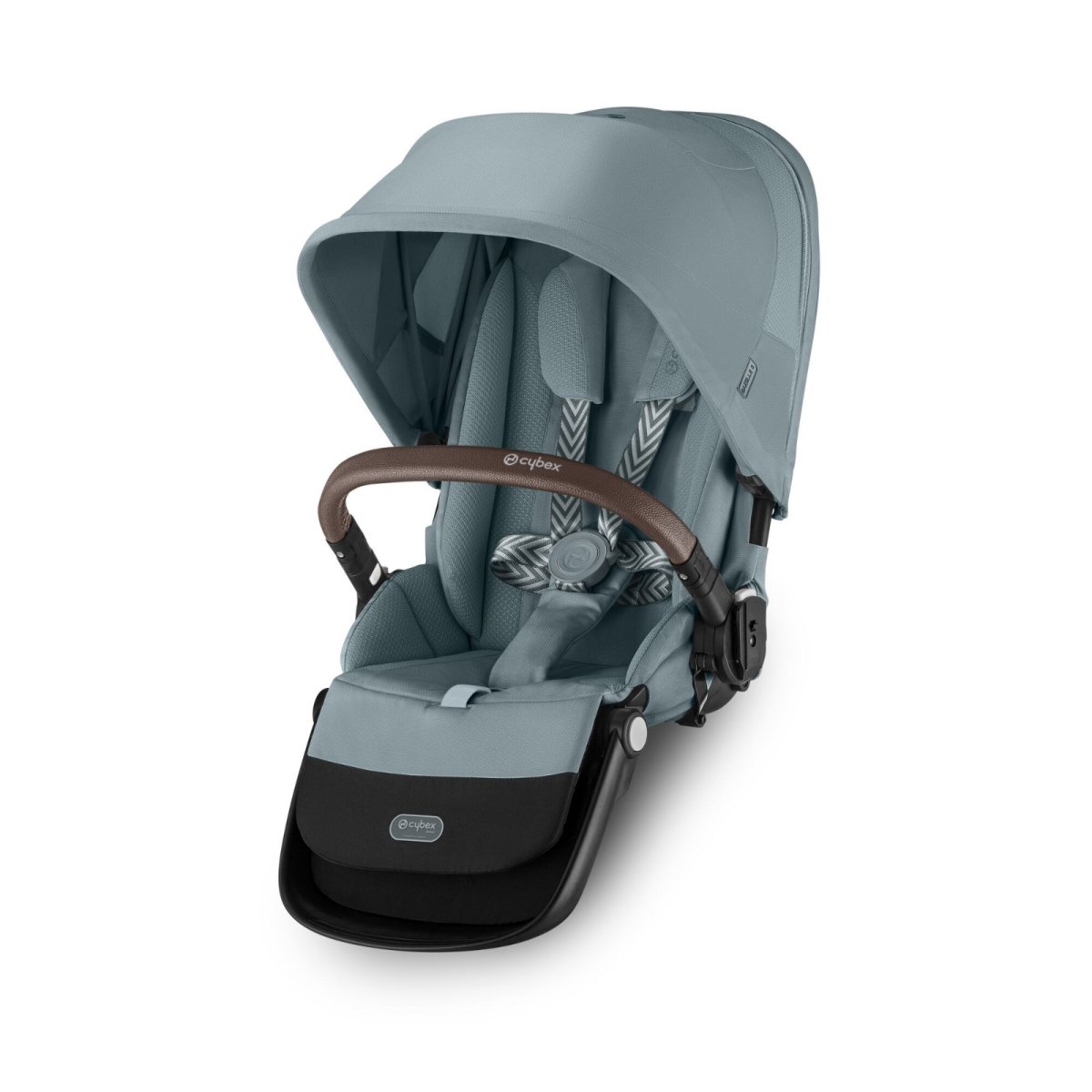 Gazelle S Second Seat - Taupe Frame and Sky Blue Seat Unit