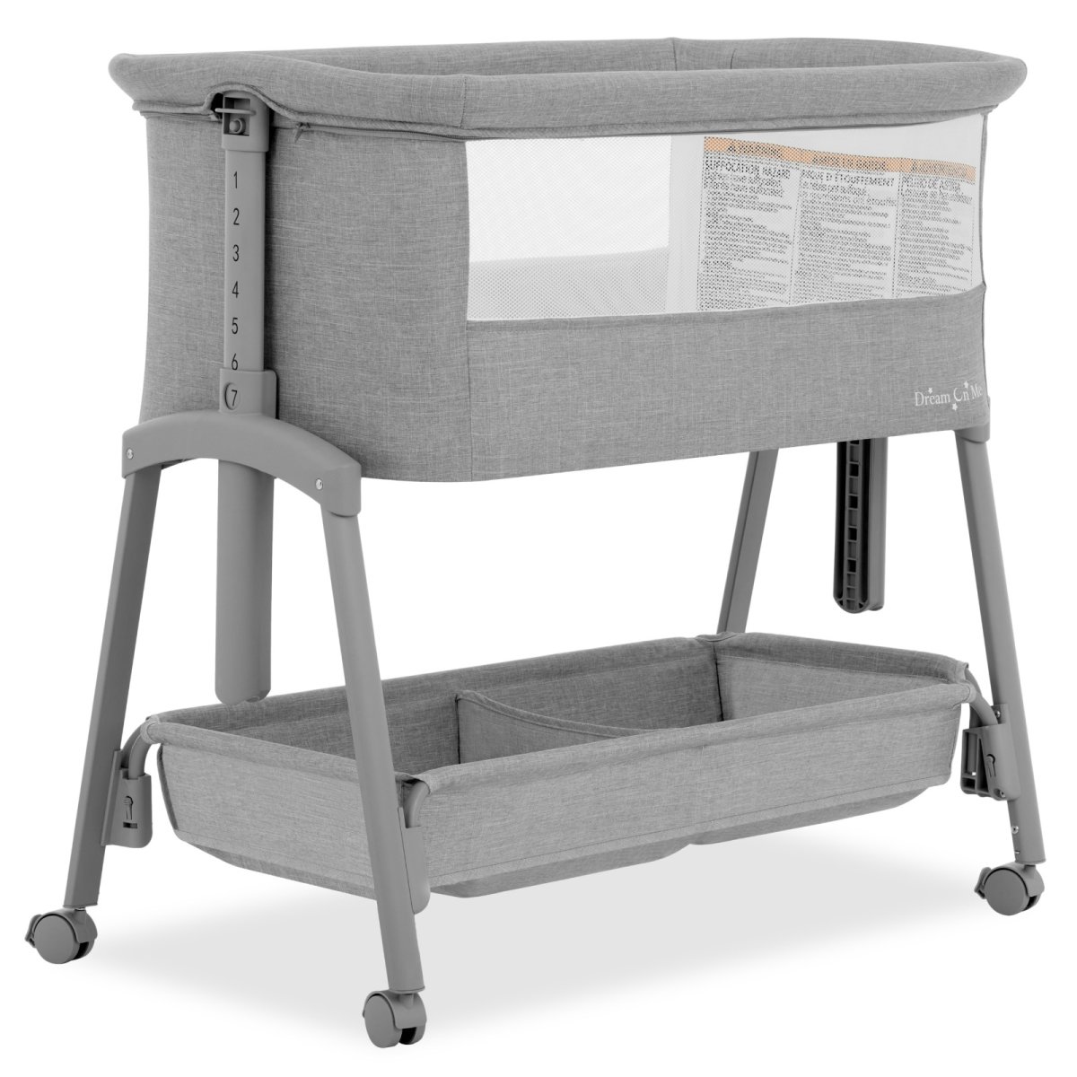 Calypso Portable  Bassinet Grey