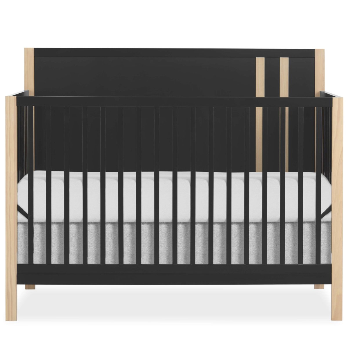 Soho 5 in 1 Convertible Crib - Matte Black