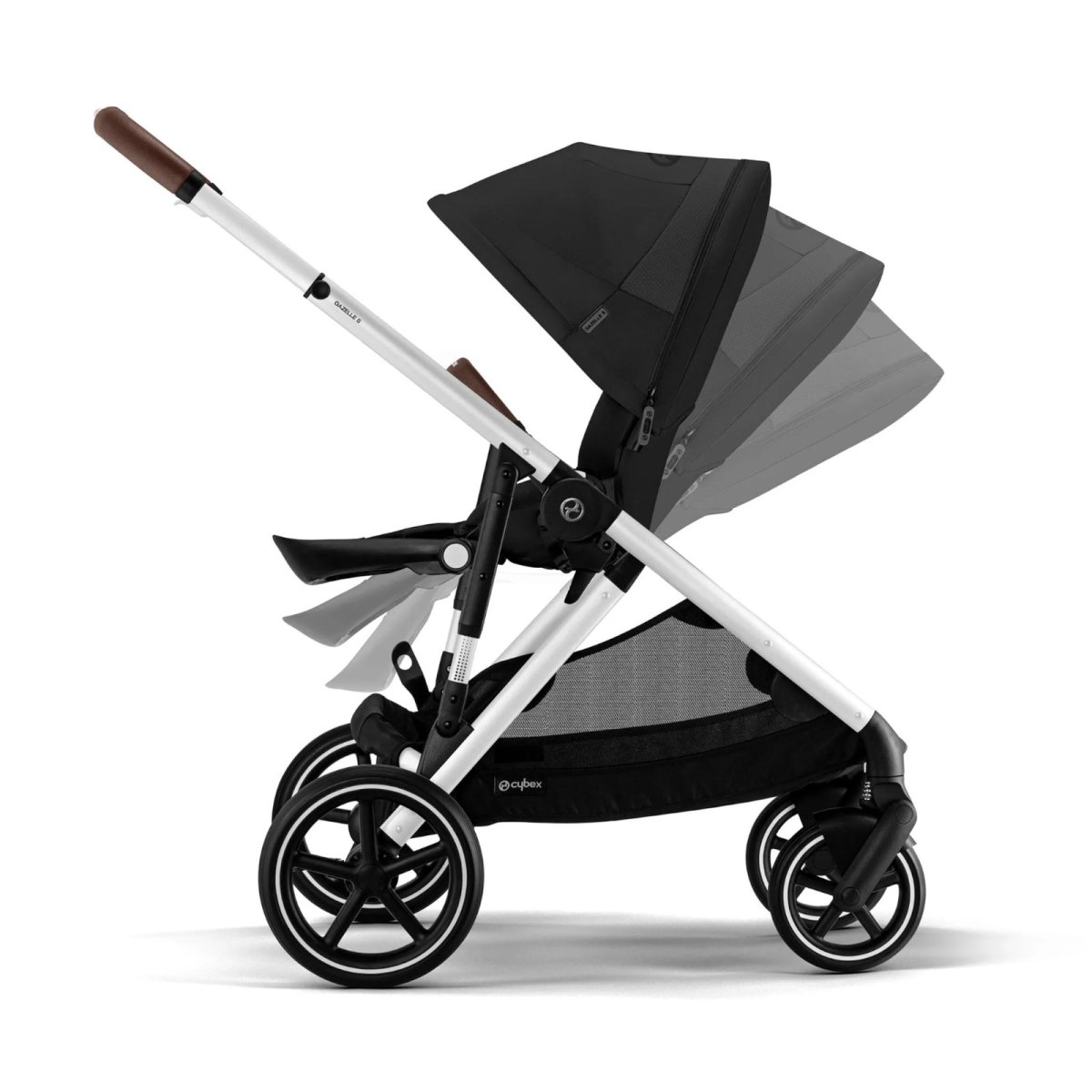 eGazelle S - Silver Frame with Moon Black Seat
