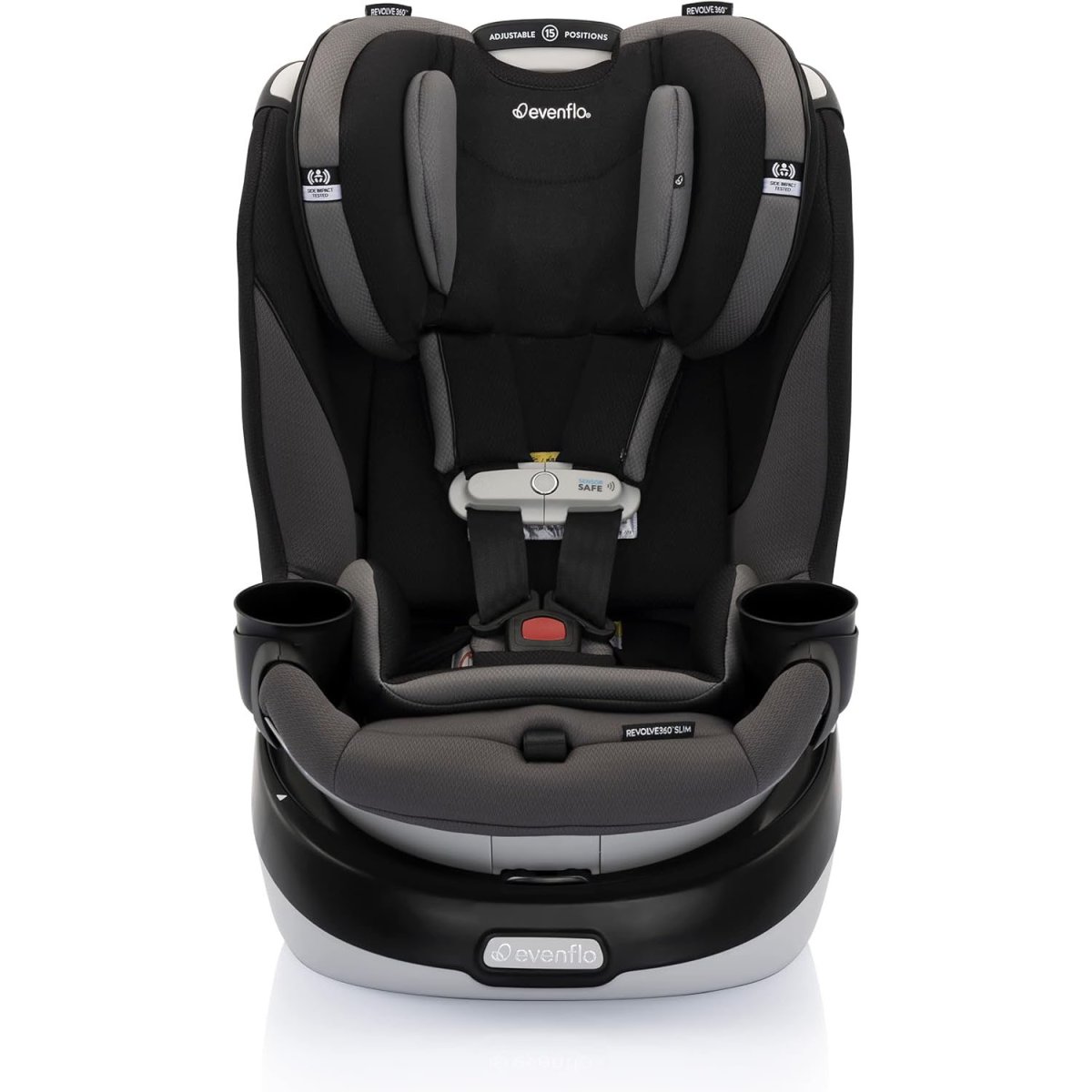 GOLD Revolve360 SLIM  Rotational Convertible Car Seat - Obsidian