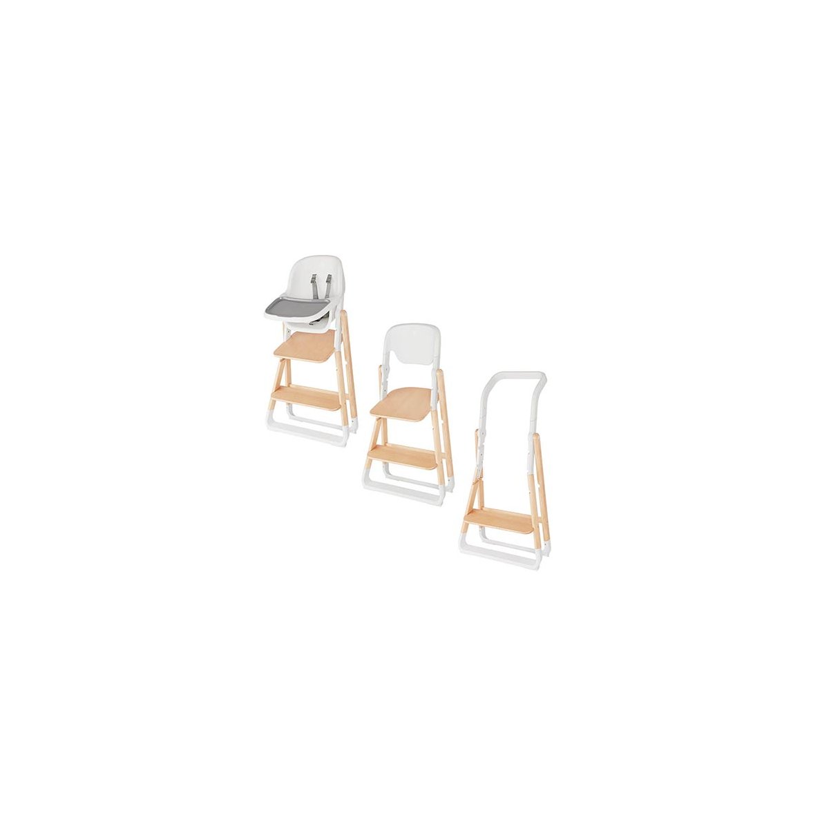 Evolve High Chair - Natural Wood (Kitchen Helper is not included)
