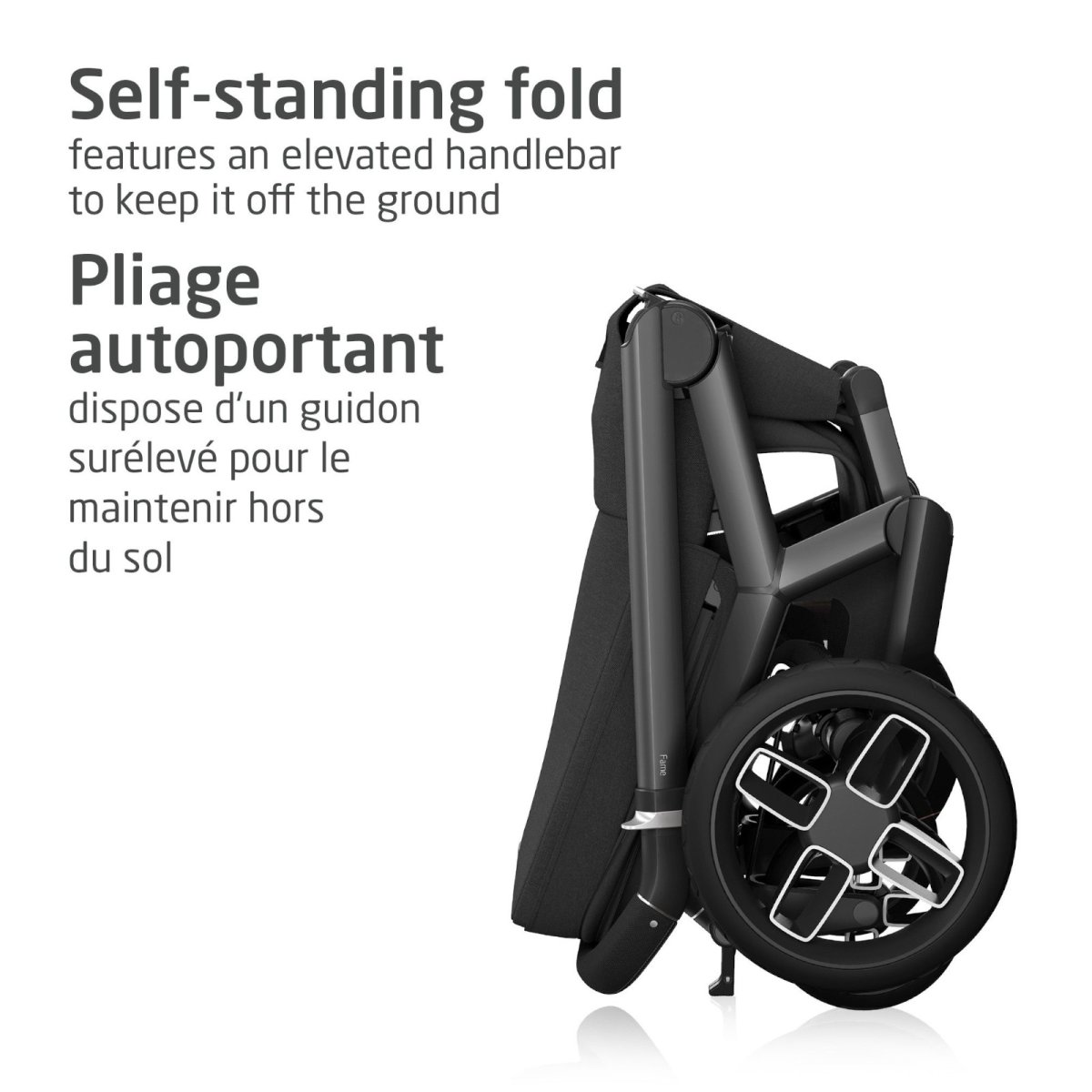 Fame Stroller - Twillic Black