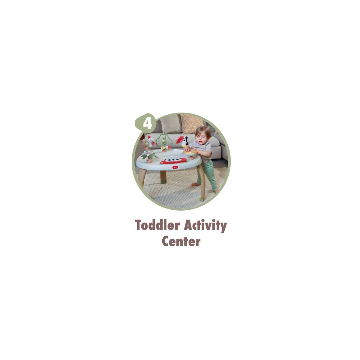 5-in-1 Here I Grow Activity Center - Boho Chic