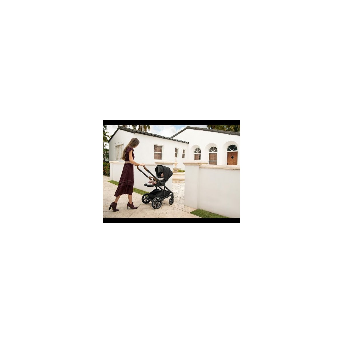 MIXX Next Stroller with Ring Adapter - Caviar