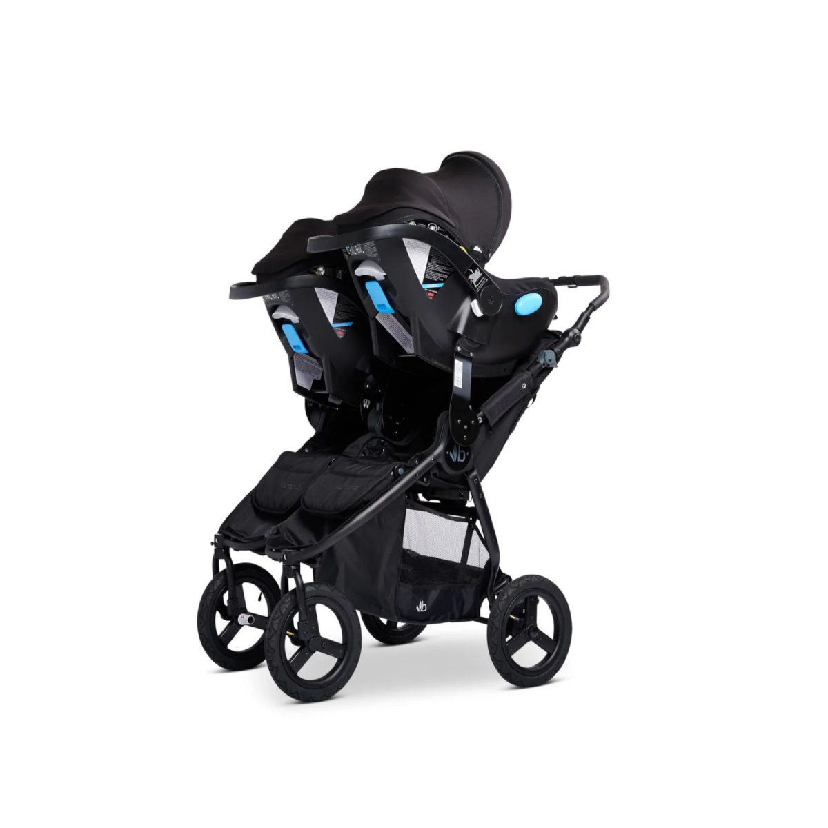 Indie Twin Car Seat Adapter - Set - Maxi Cosi/Cybex/Nuna/Clek