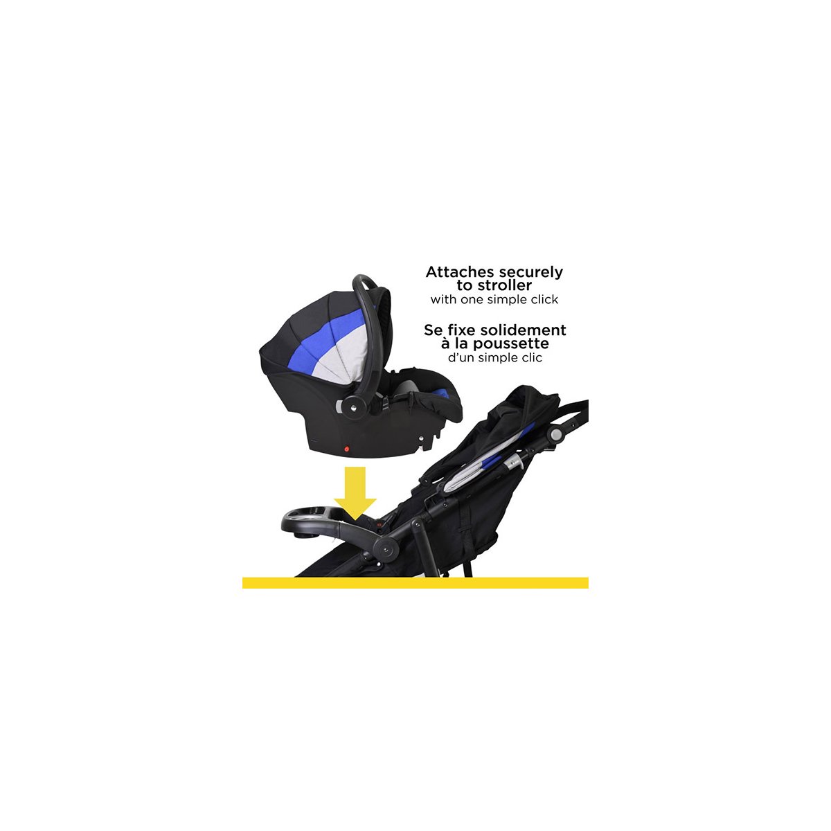 Interval Jogger Travel System - Royal Night
