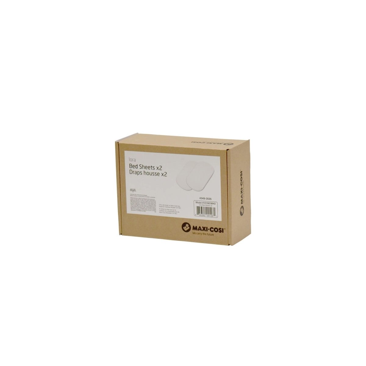 Iora Bedsheets 2 Pack - White
