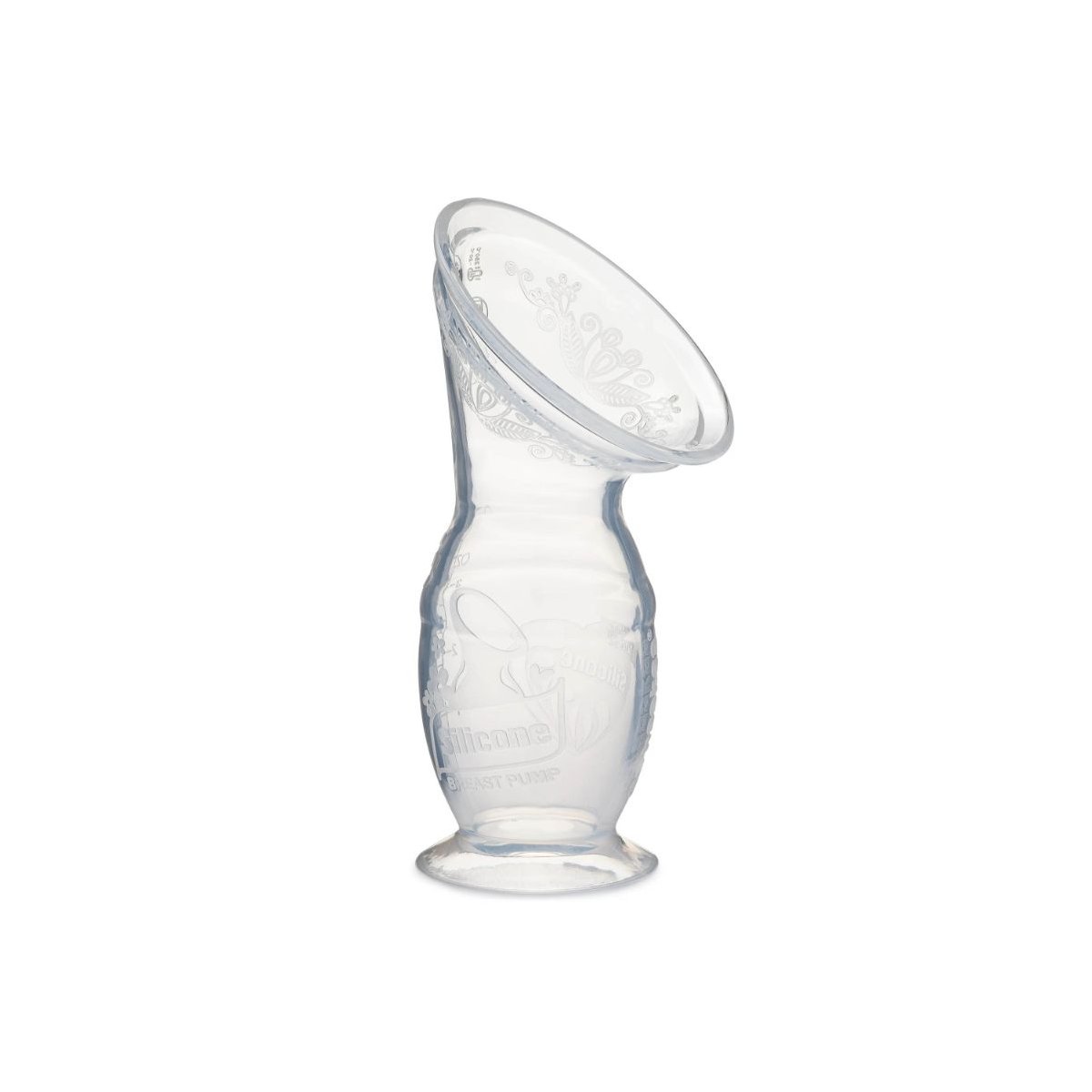 Manual Clear Silicone Breast Pump - 100mL