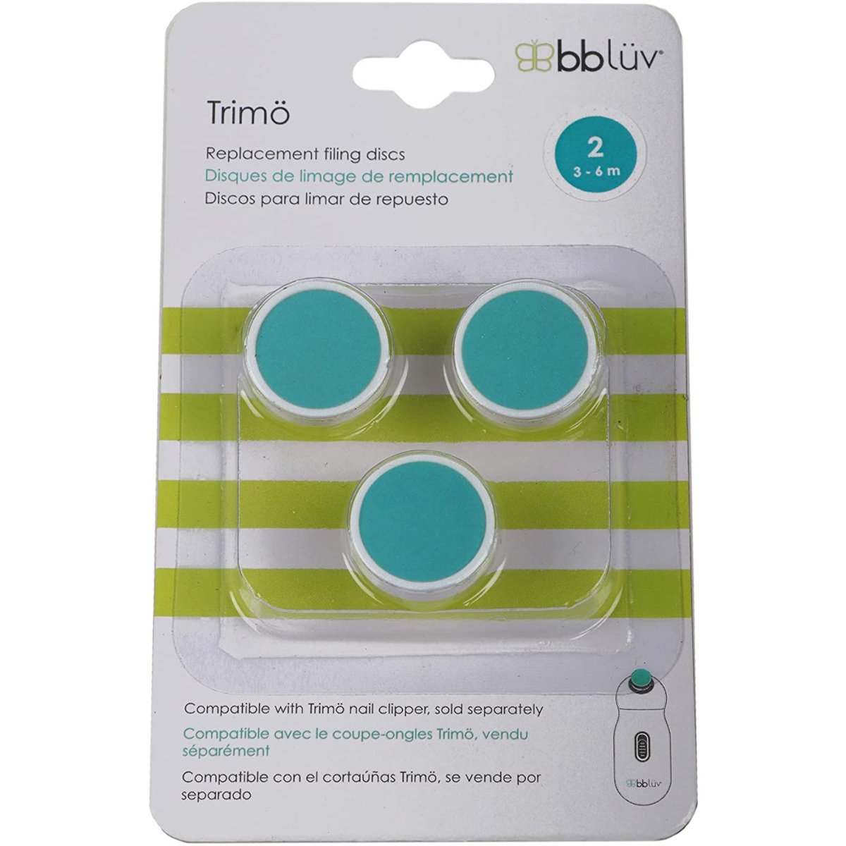 Trimo 3 Pack Replacement Disc Step 2