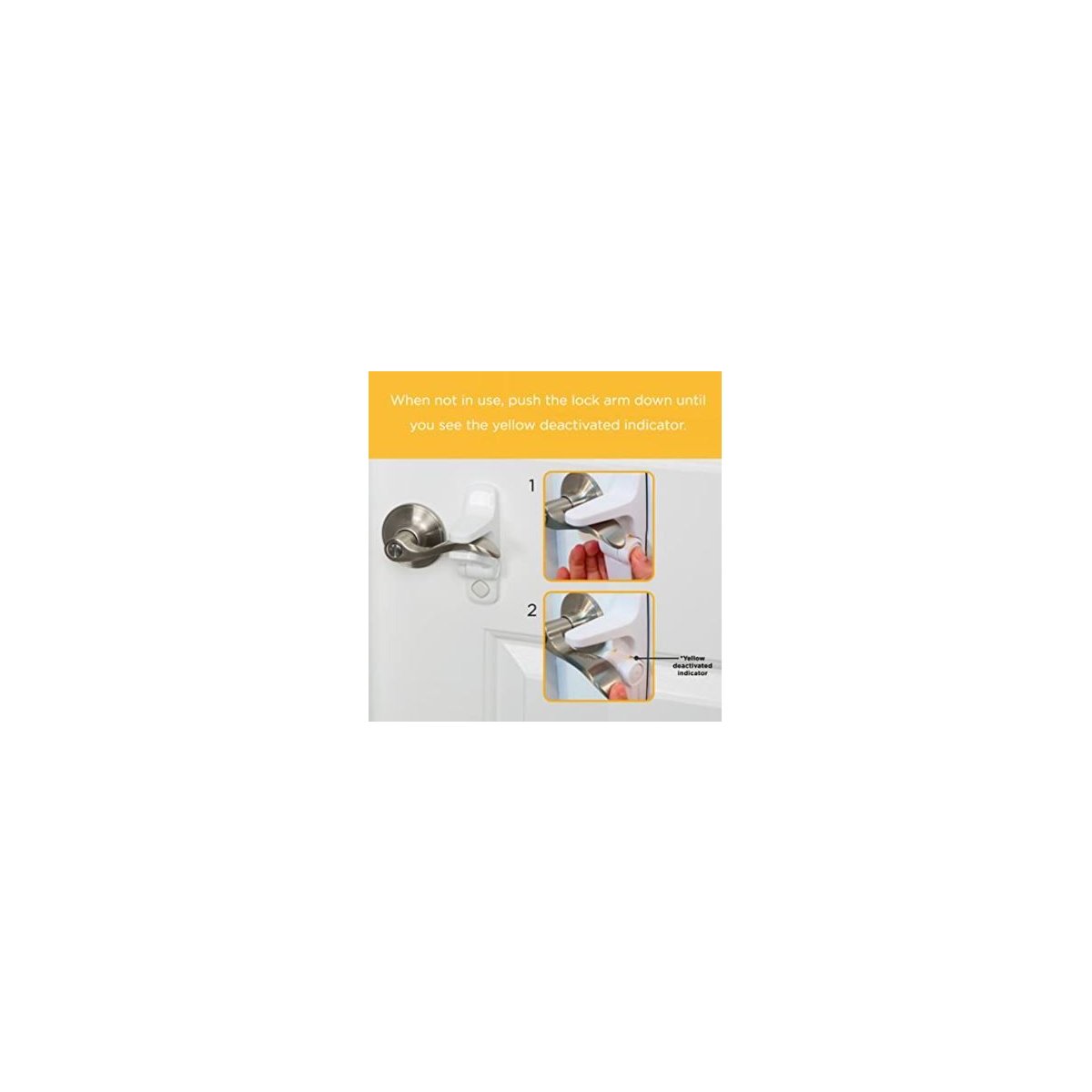 Outsmart Door Lever Handle Lock