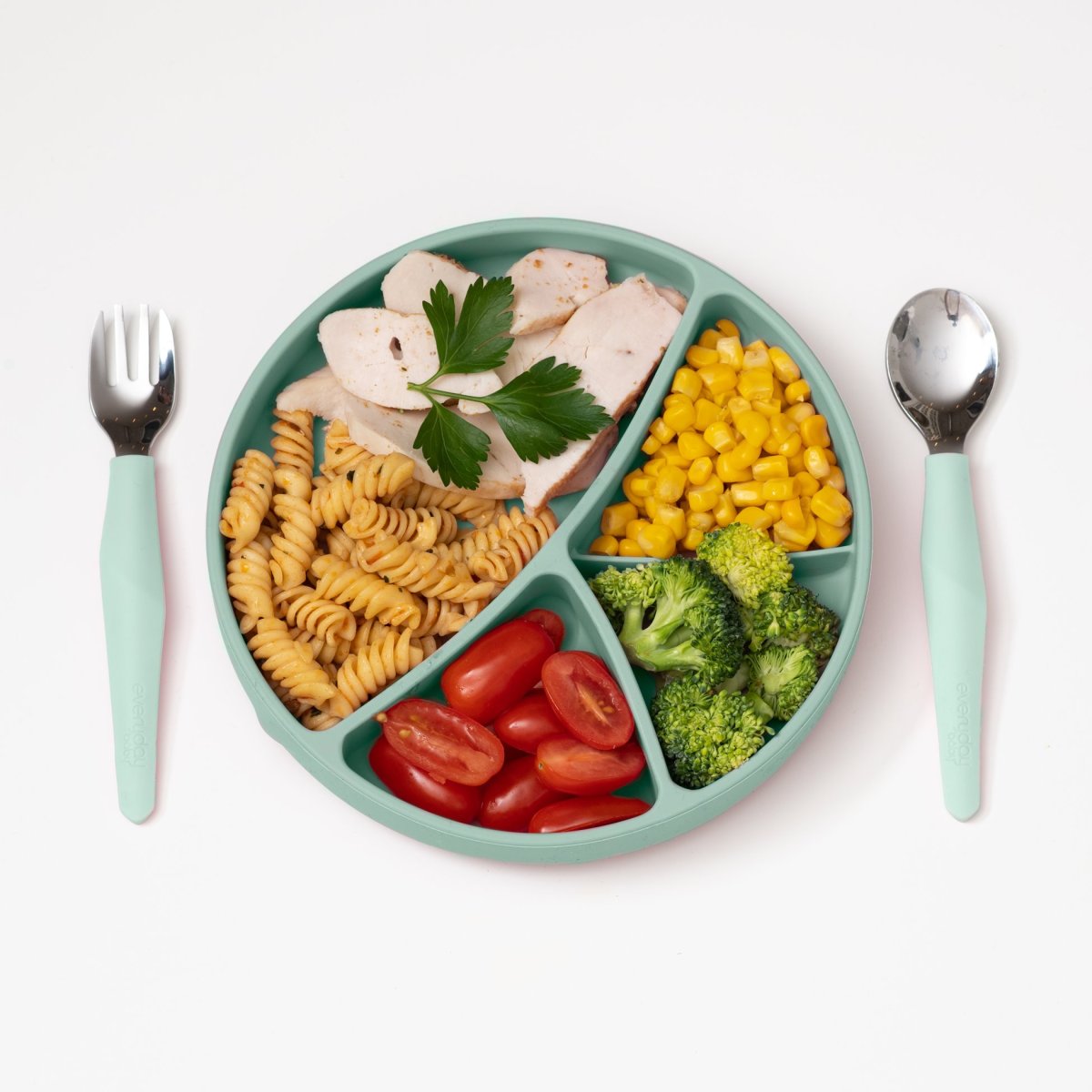 Stainless Steel Cutlery - Mint Green