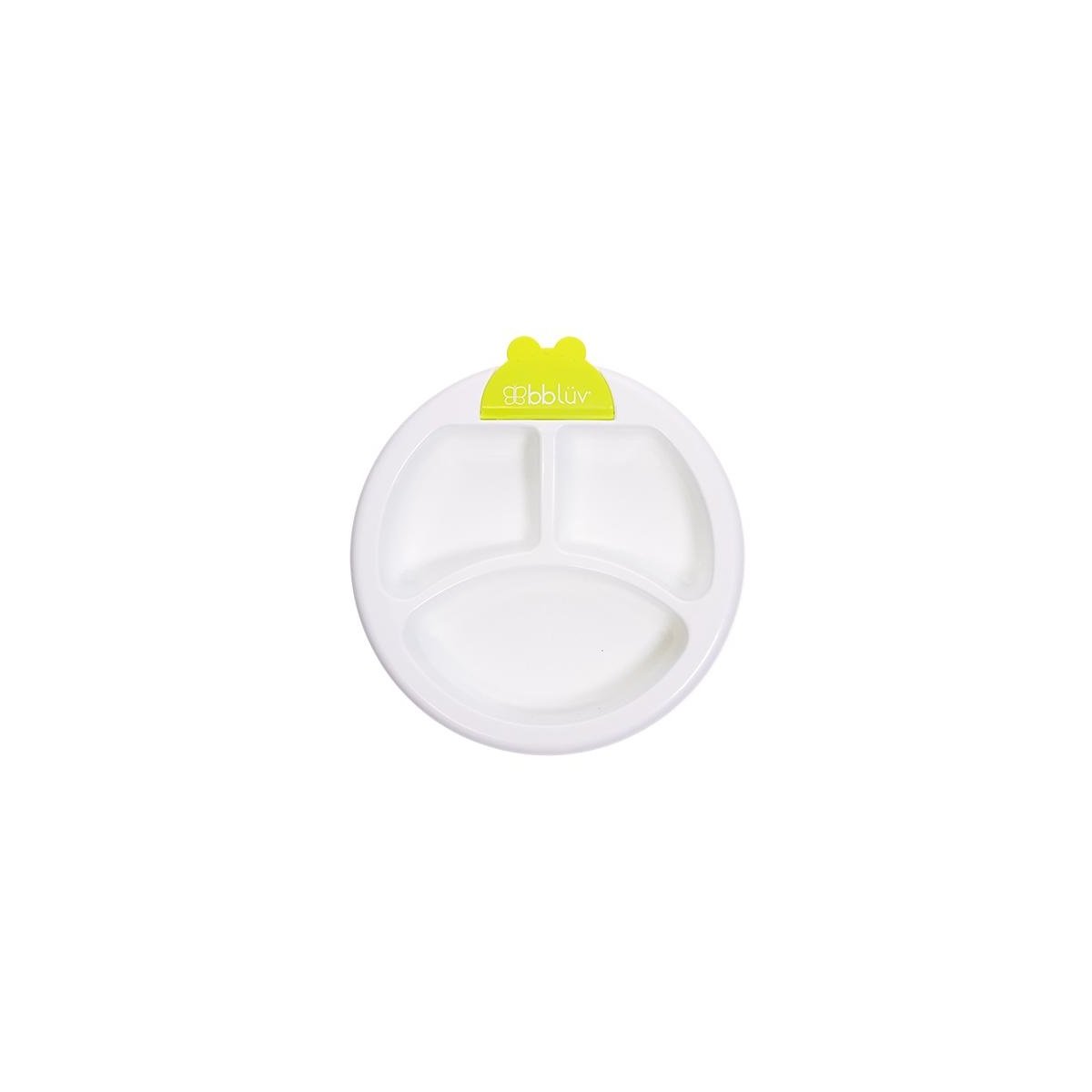 Plato Warm Feeding Plate - Lime