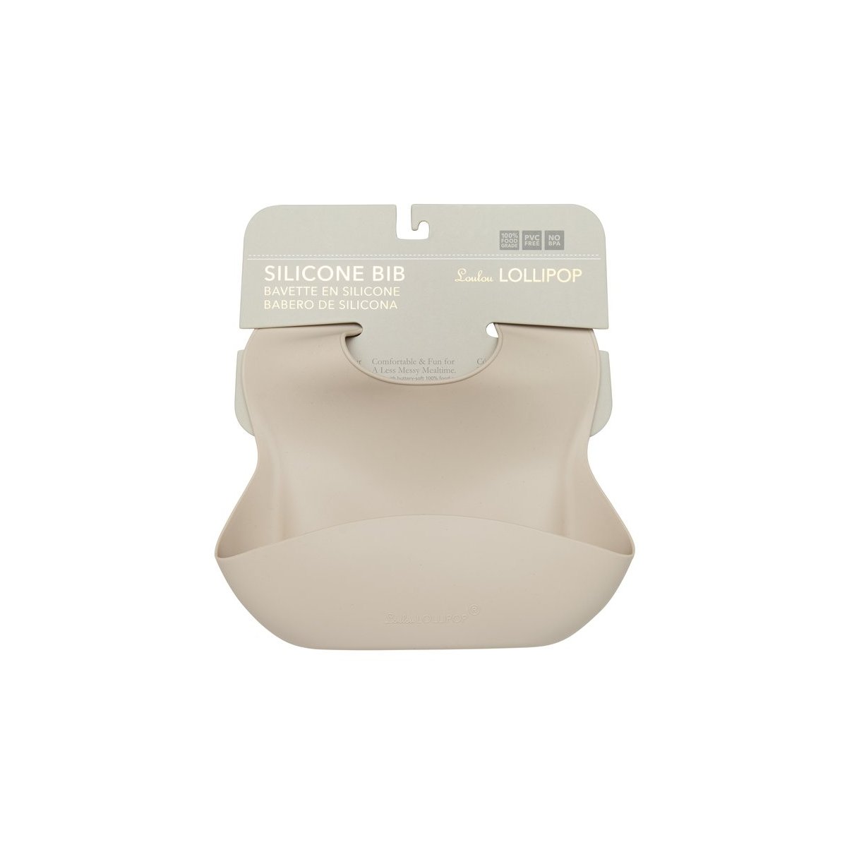 Silicone Bib - Sand