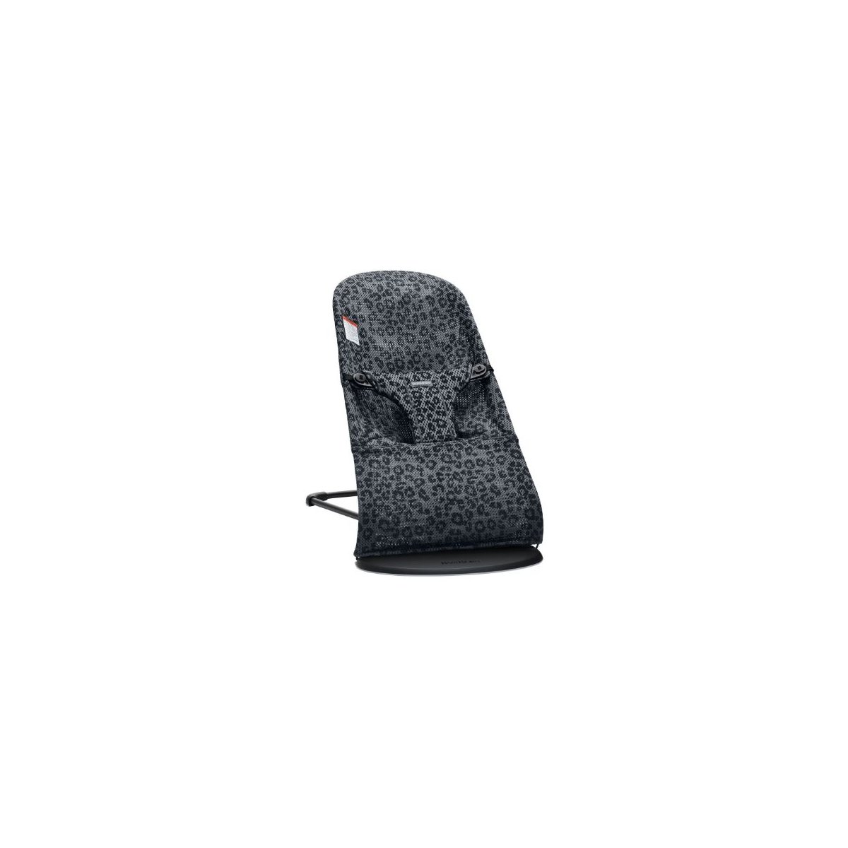 Bouncer Bliss, Dark Grey Frame - 3D Mesh, Anthracite Leopard