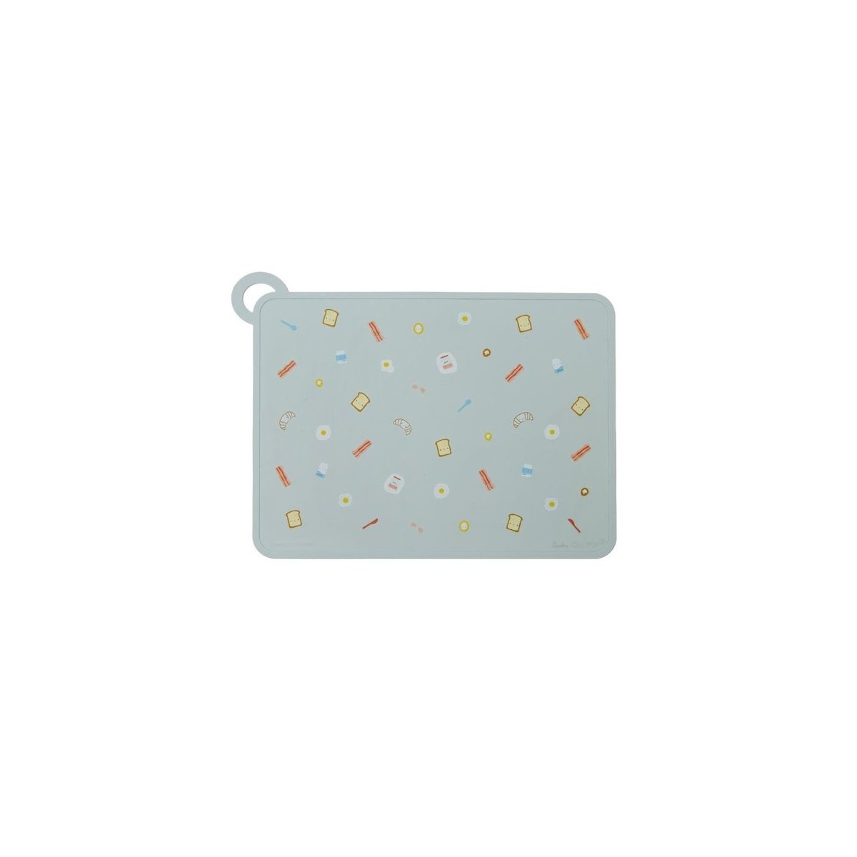 Silicone Placemat Printed - Breakfast