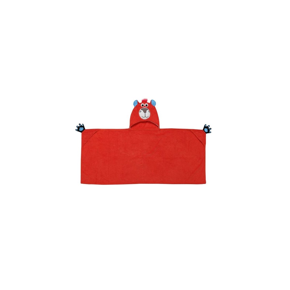 Kids Plush Terry Hooded Bath Towel - Bosley Bear