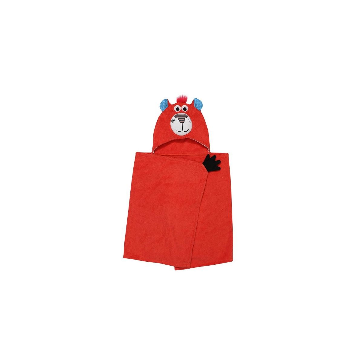Kids Plush Terry Hooded Bath Towel - Bosley Bear