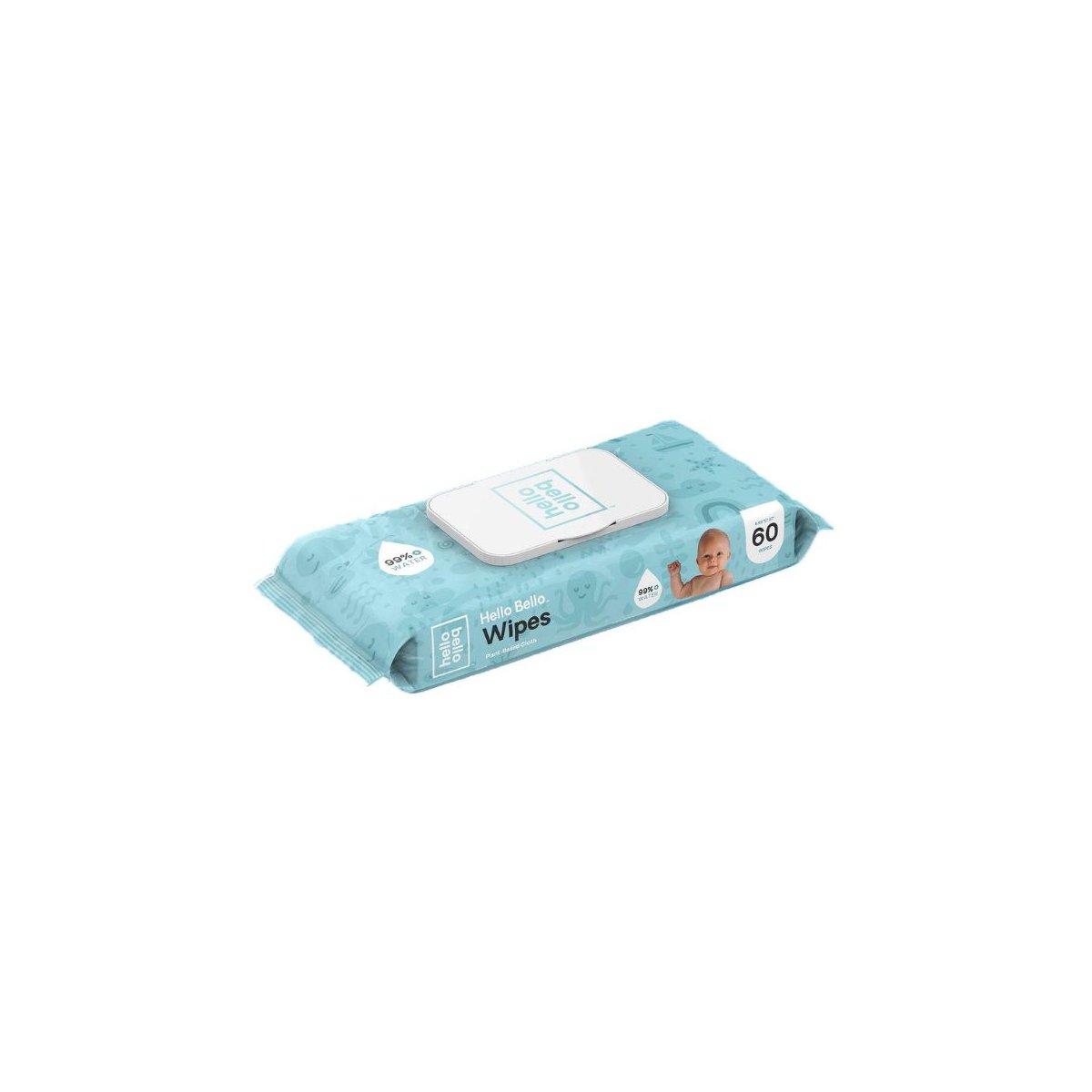 Baby Wipes 60 ct