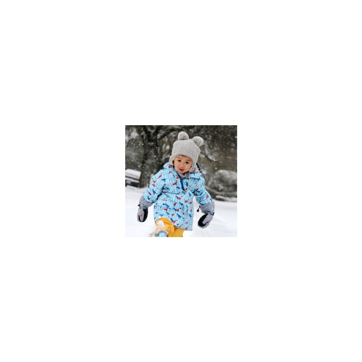 Knit Bear Beanies - Cream Bear