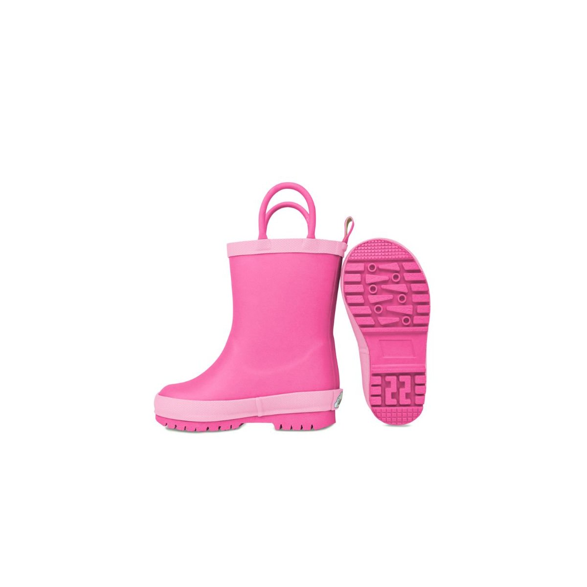 Puddle-Dry Rain Boots - Watermelon Pink